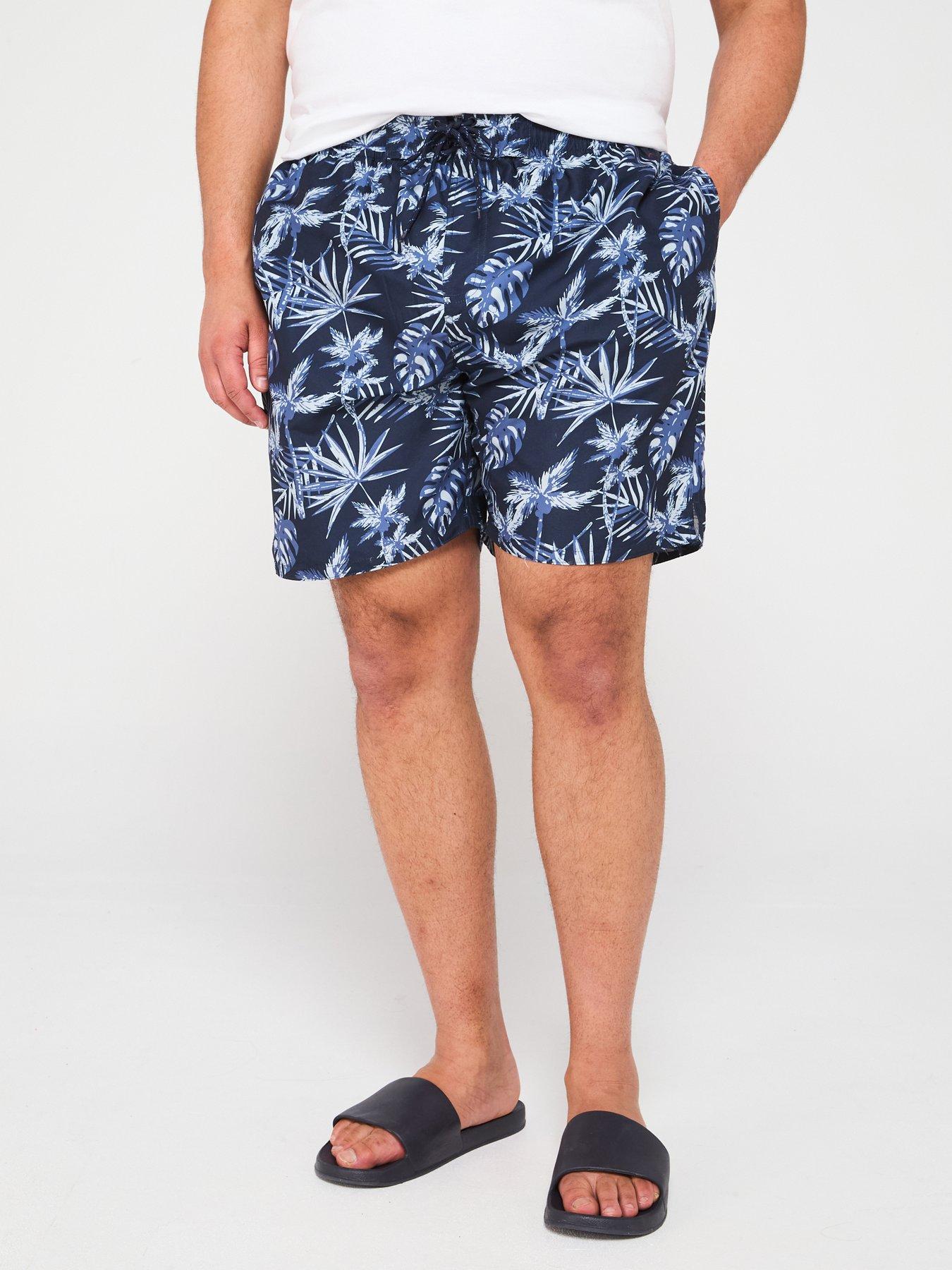 undefined Hawaiian Printed Swim Shorts
