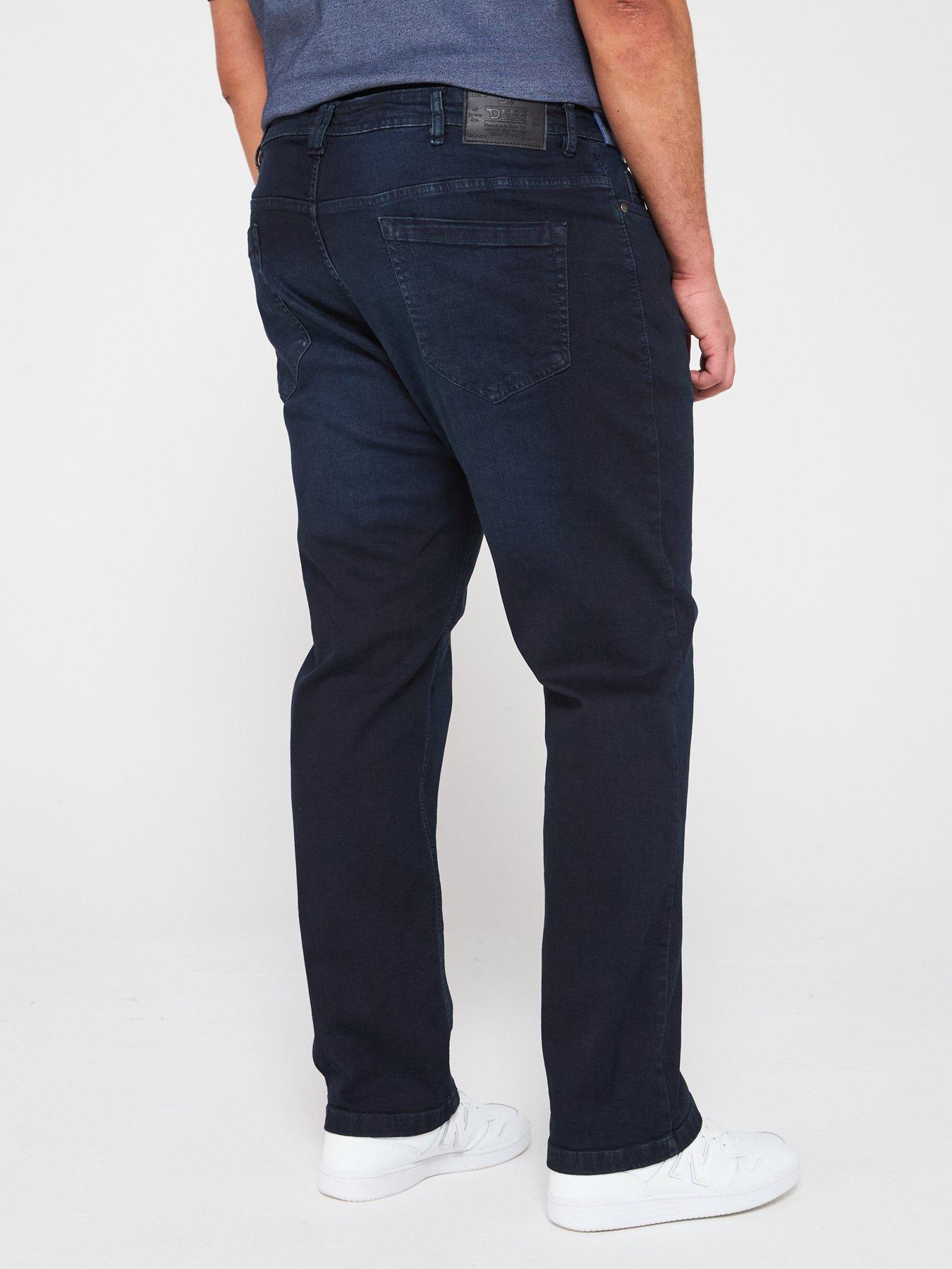Image 2 of 4 of D555 Tapered Fit Stretch Jeans - Blue