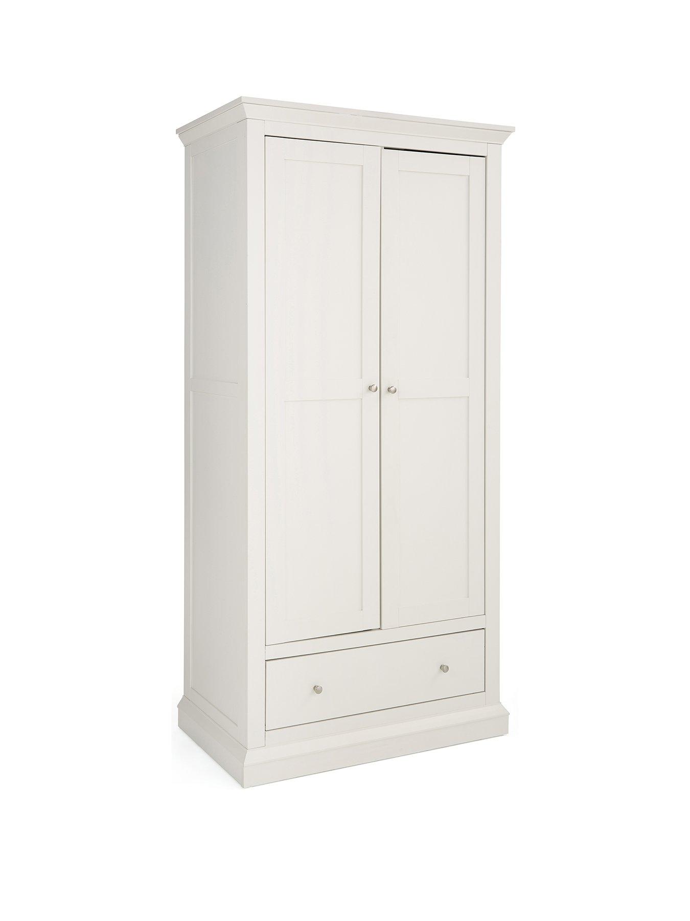 Image 3 of 7 of Very Home Hanna 2 Door 1 Drawer Wardrobe