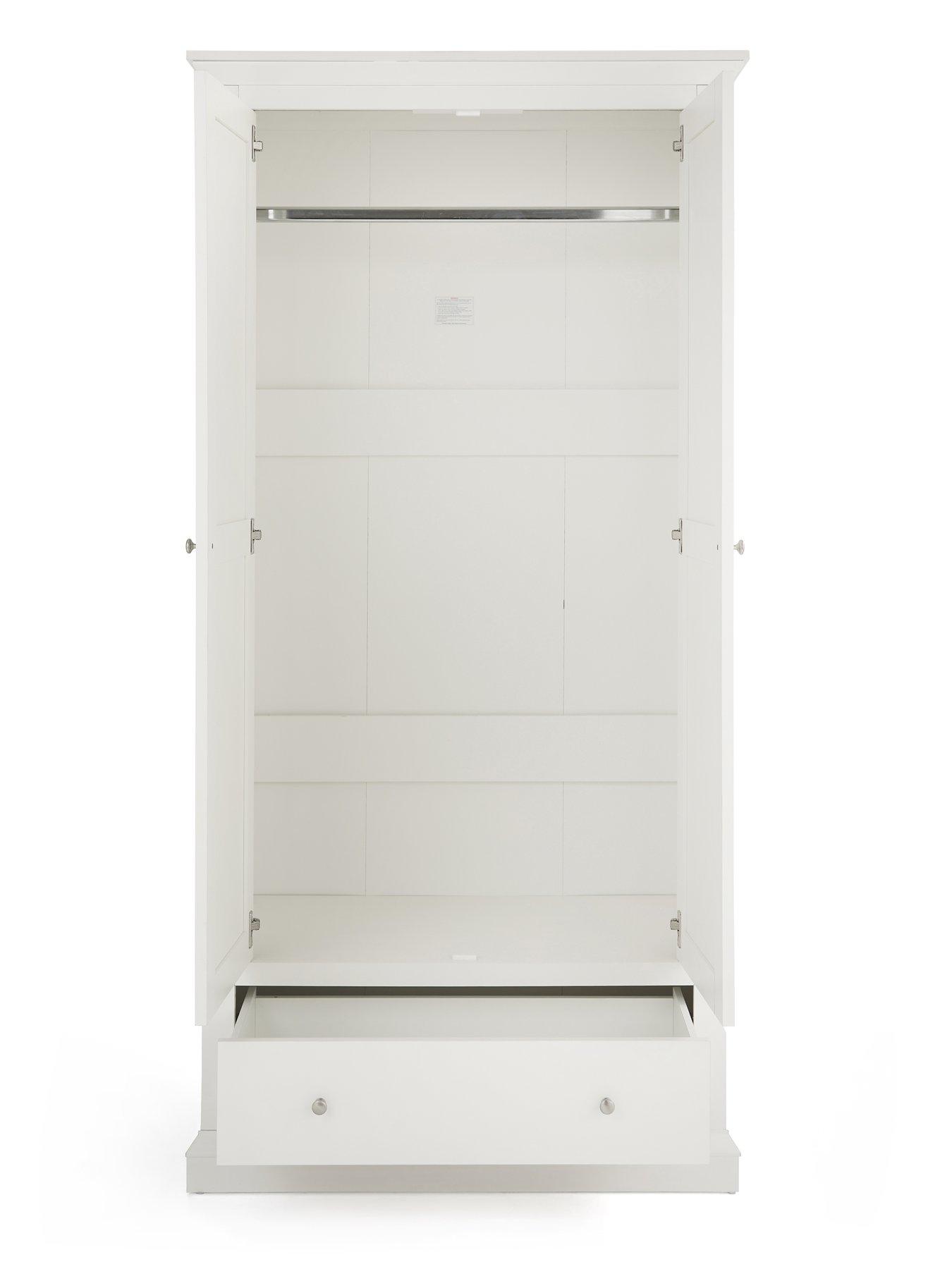 Image 4 of 7 of Very Home Hanna 2 Door 1 Drawer Wardrobe
