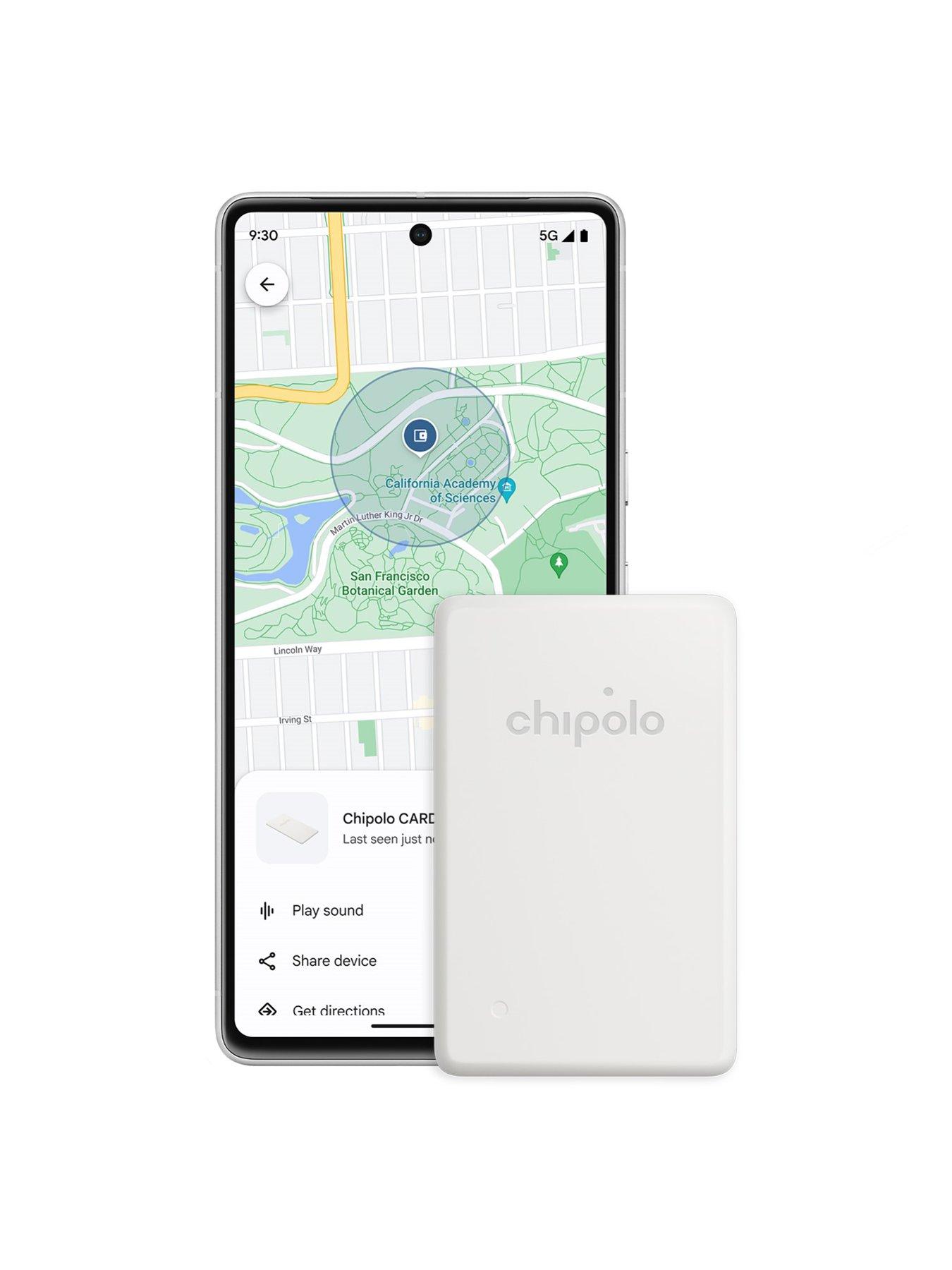 Image 2 of 8 of Chipolo CARD Point Bluetooth&nbsp;Item Finder (White)&nbsp;- Works with Google's Find My Device app on Android