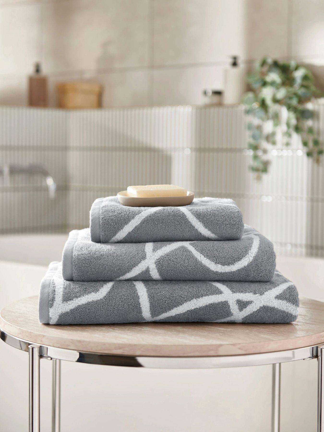Copenhagen Home Pablo 100% Cotton Towel Collection - Charcoal