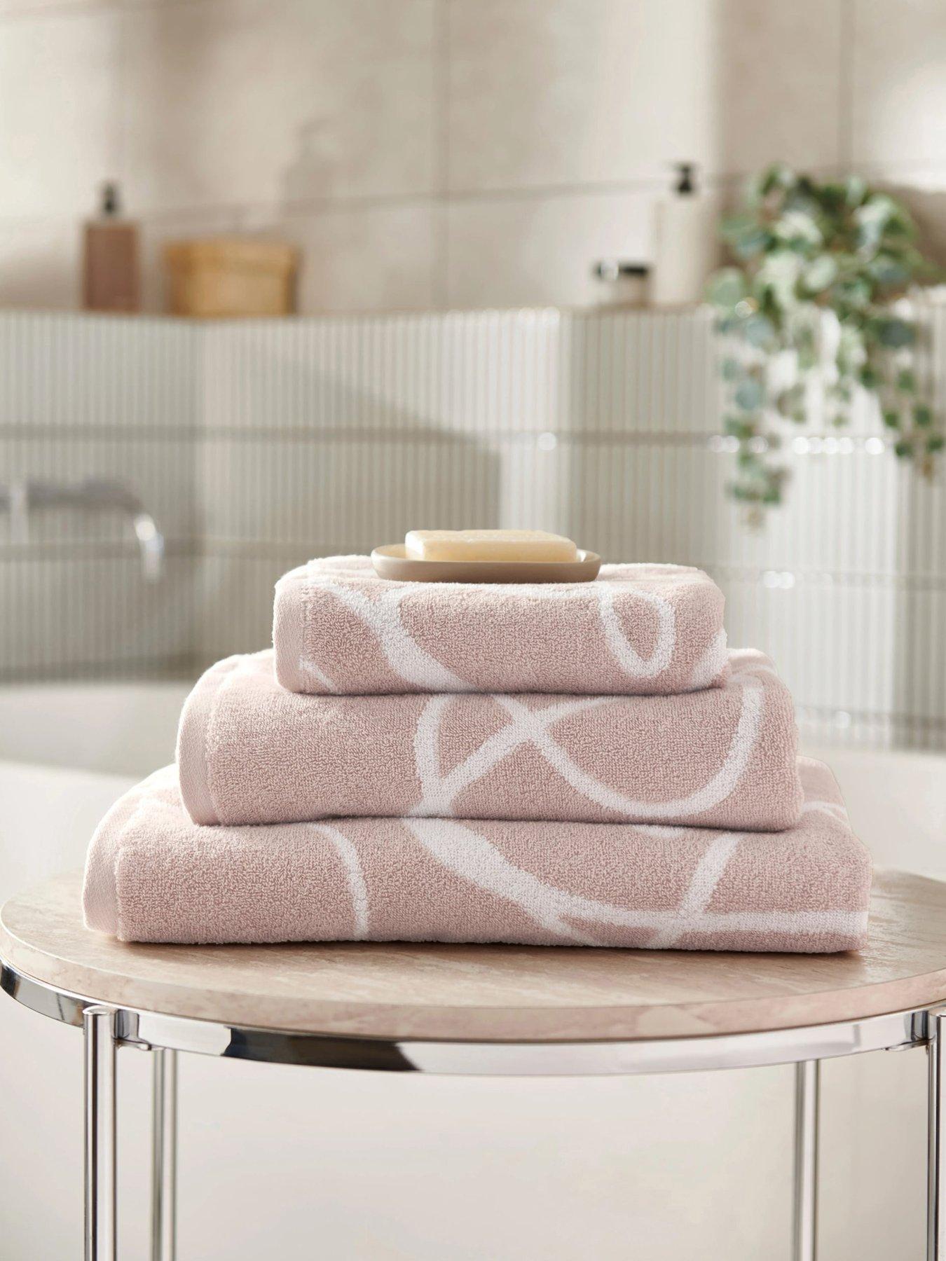 Image 1 of 4 of Copenhagen Home Pablo 100% Cotton Towel Collection - Clay