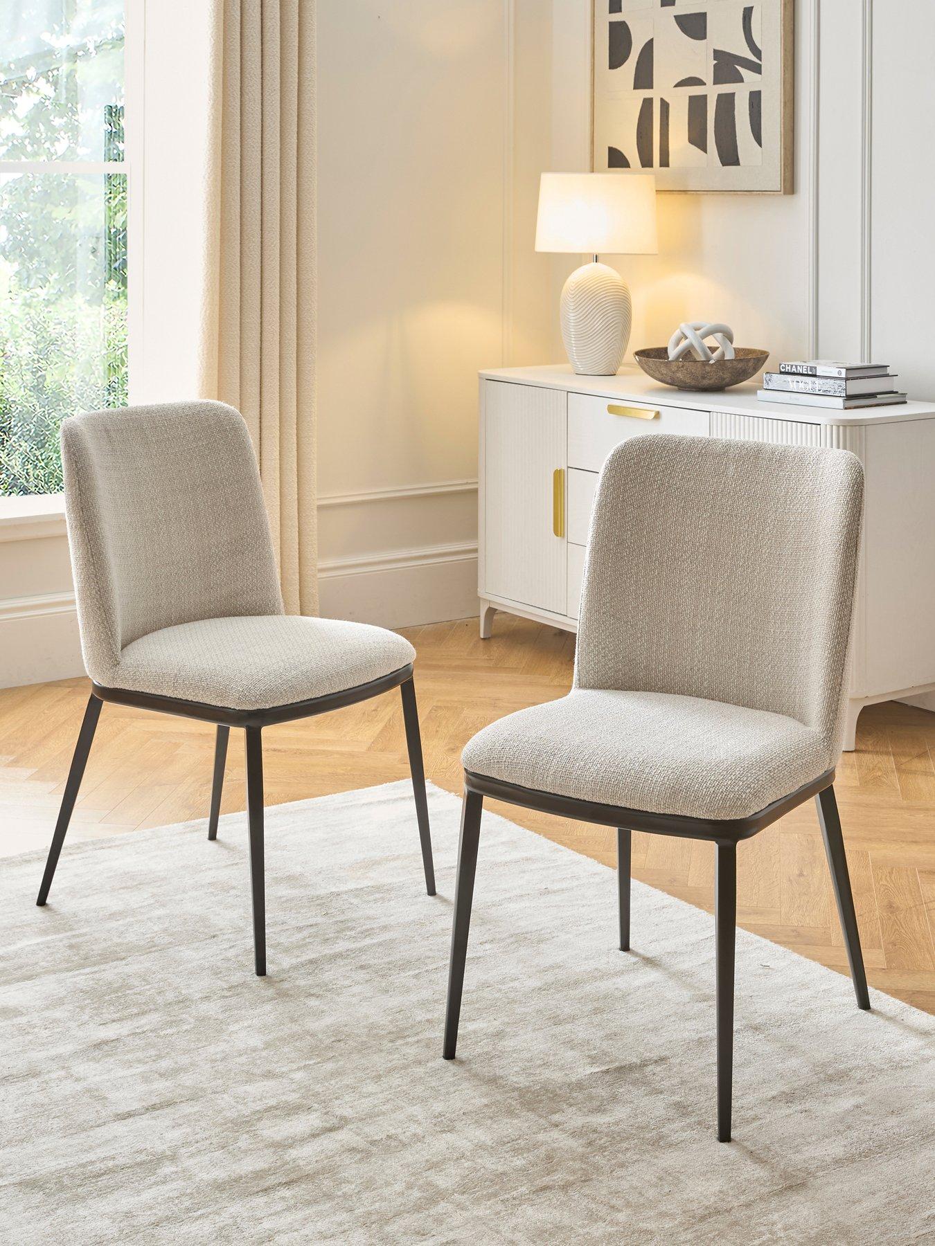 The Very Collection Willow Standard Pair Of Dining Chairs - FSC® Certified