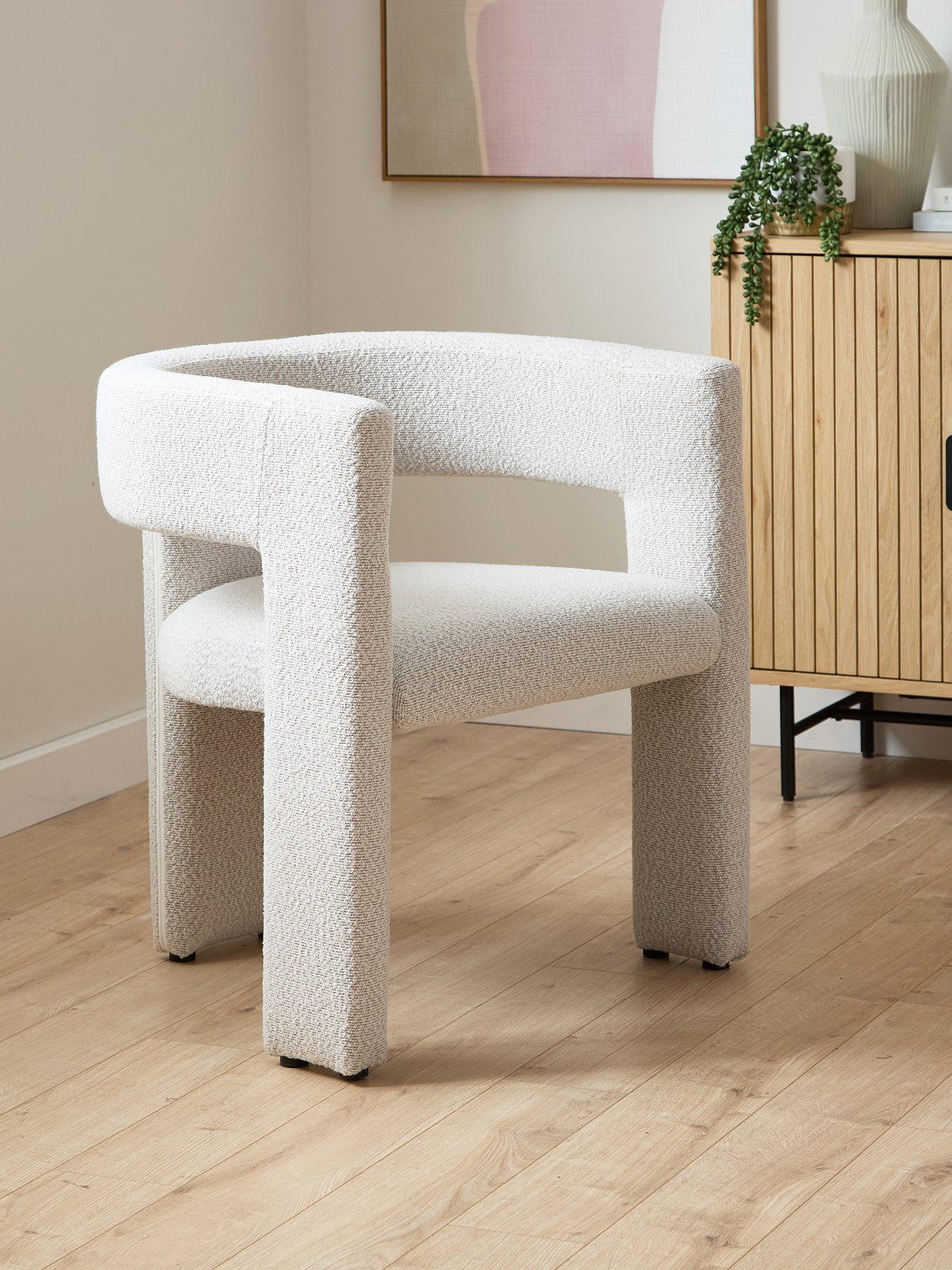 Very Home Nell Boucle Dining Chair - FSC® Certified