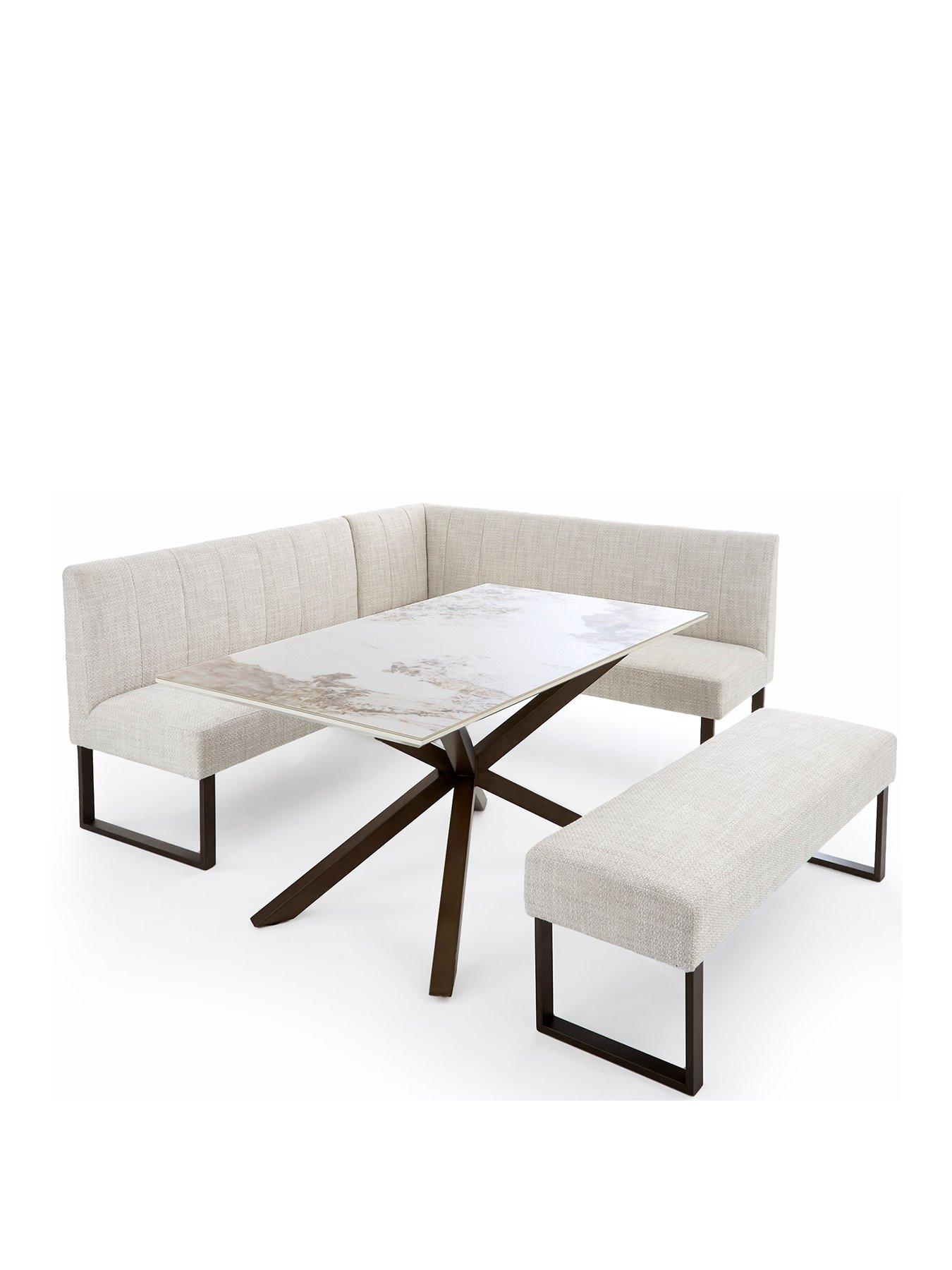 Image 3 of 7 of Very Home Valetta Dining Table &amp; Bench Dining Set - FSC&reg; Certified