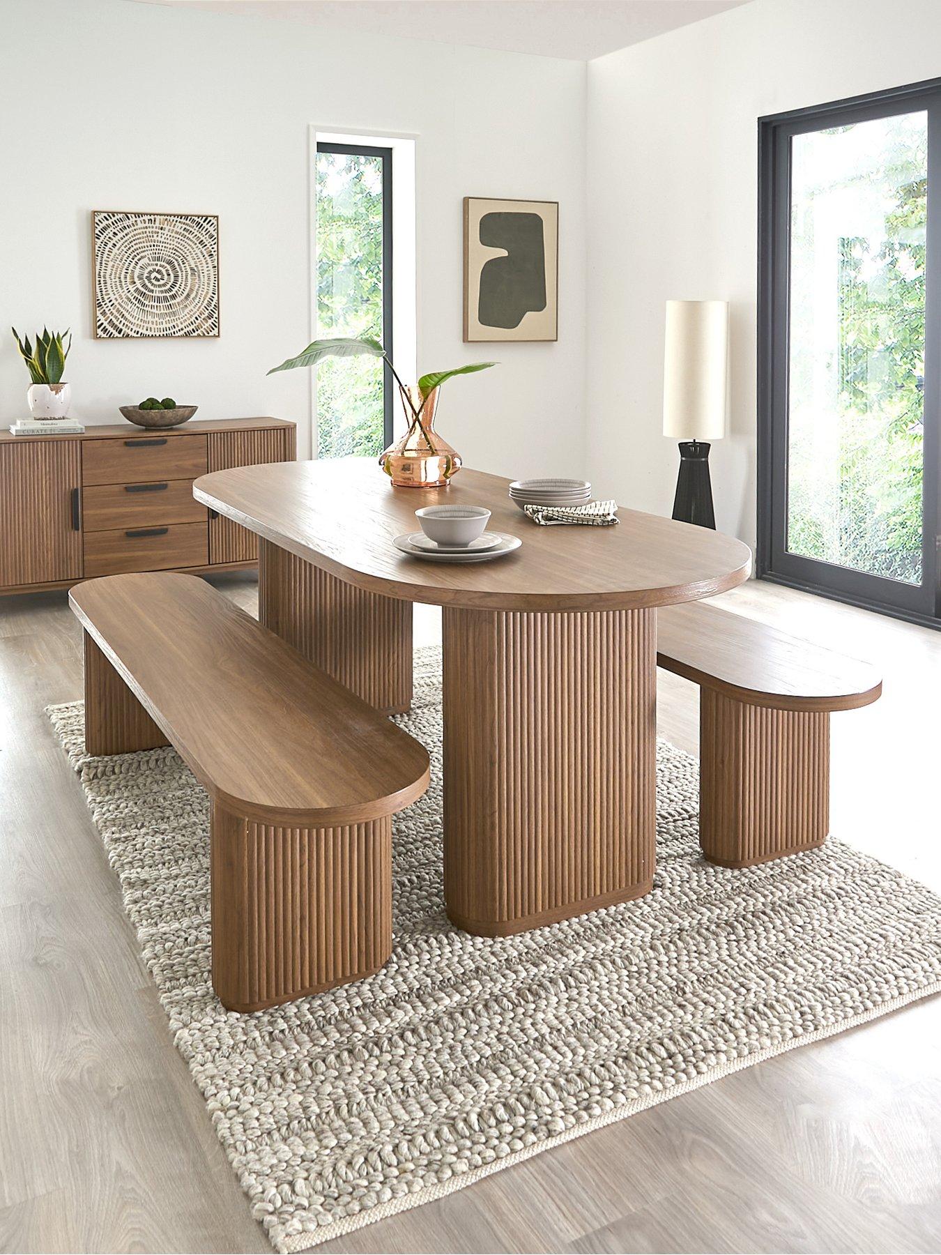undefined Carina Dining Table And Bench Set - FSC® Certified