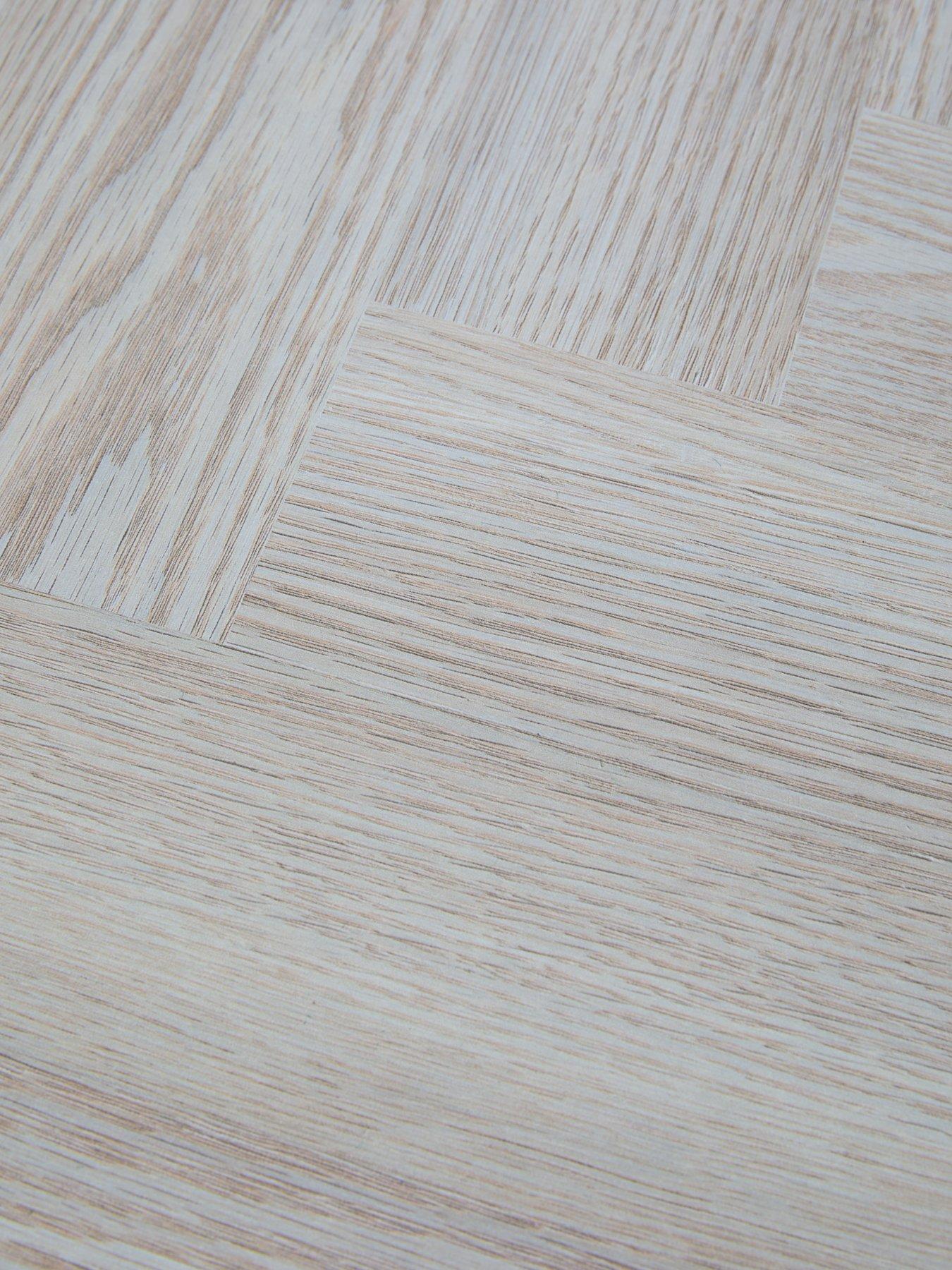 Image 6 of 6 of The Very Collection Kaia 160cm Brass Herringbone Dining Table - FSC&reg; Certified