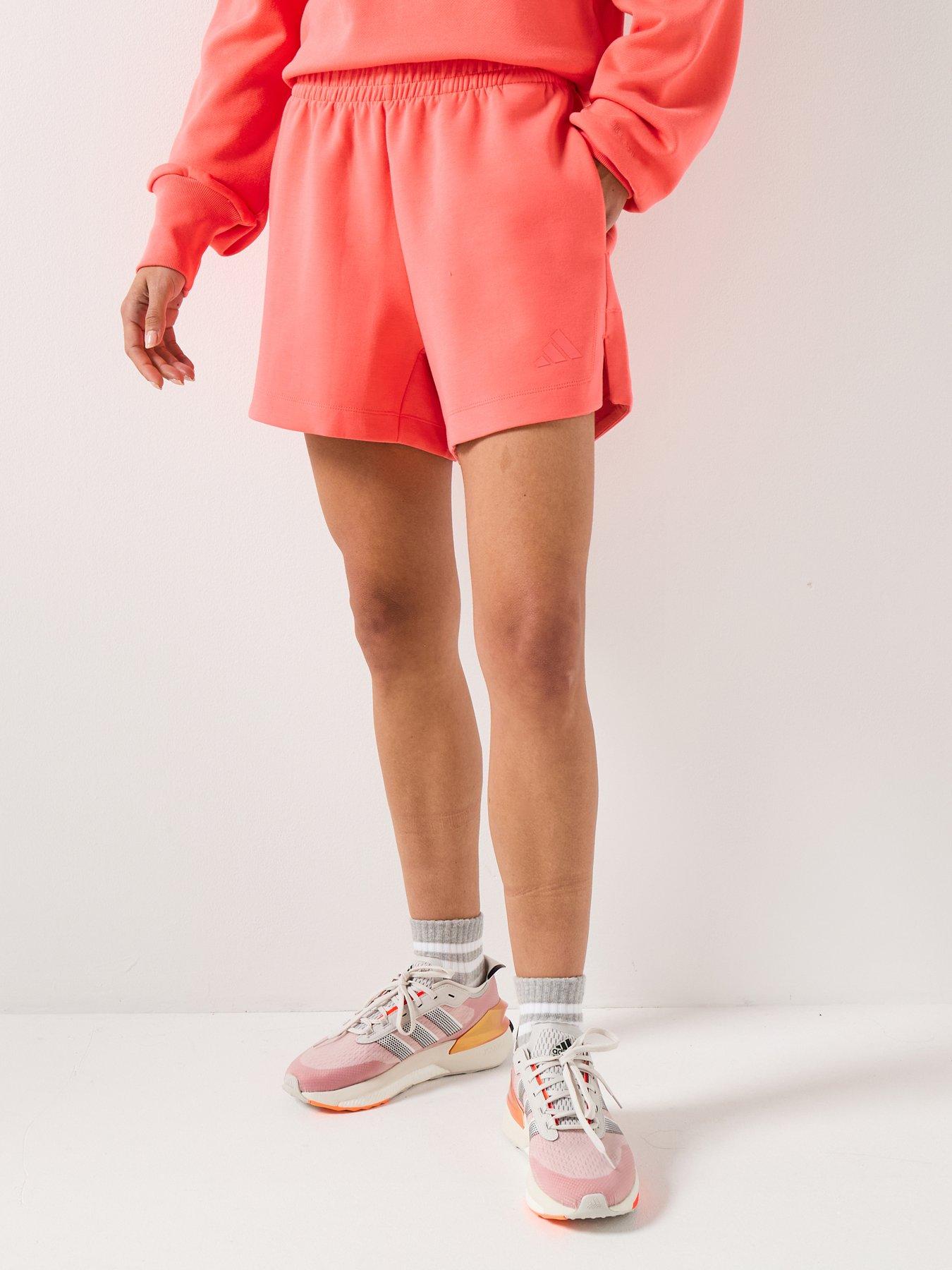adidas Sportswear Women's All Szn Soft Lux Loose Shorts, Semi Turbo, Size Xl, Women