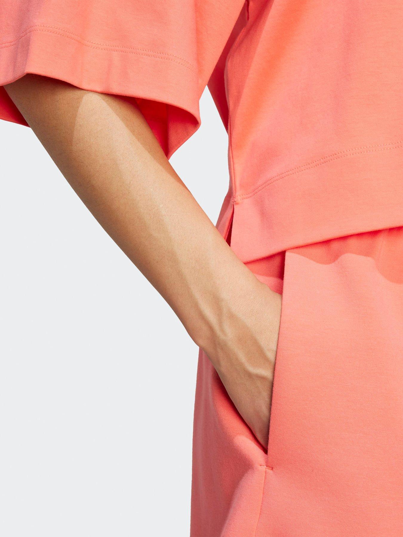 Image 4 of 6 of adidas Sportswear Women's All Szn Soft Lux Loose Shorts - Pink