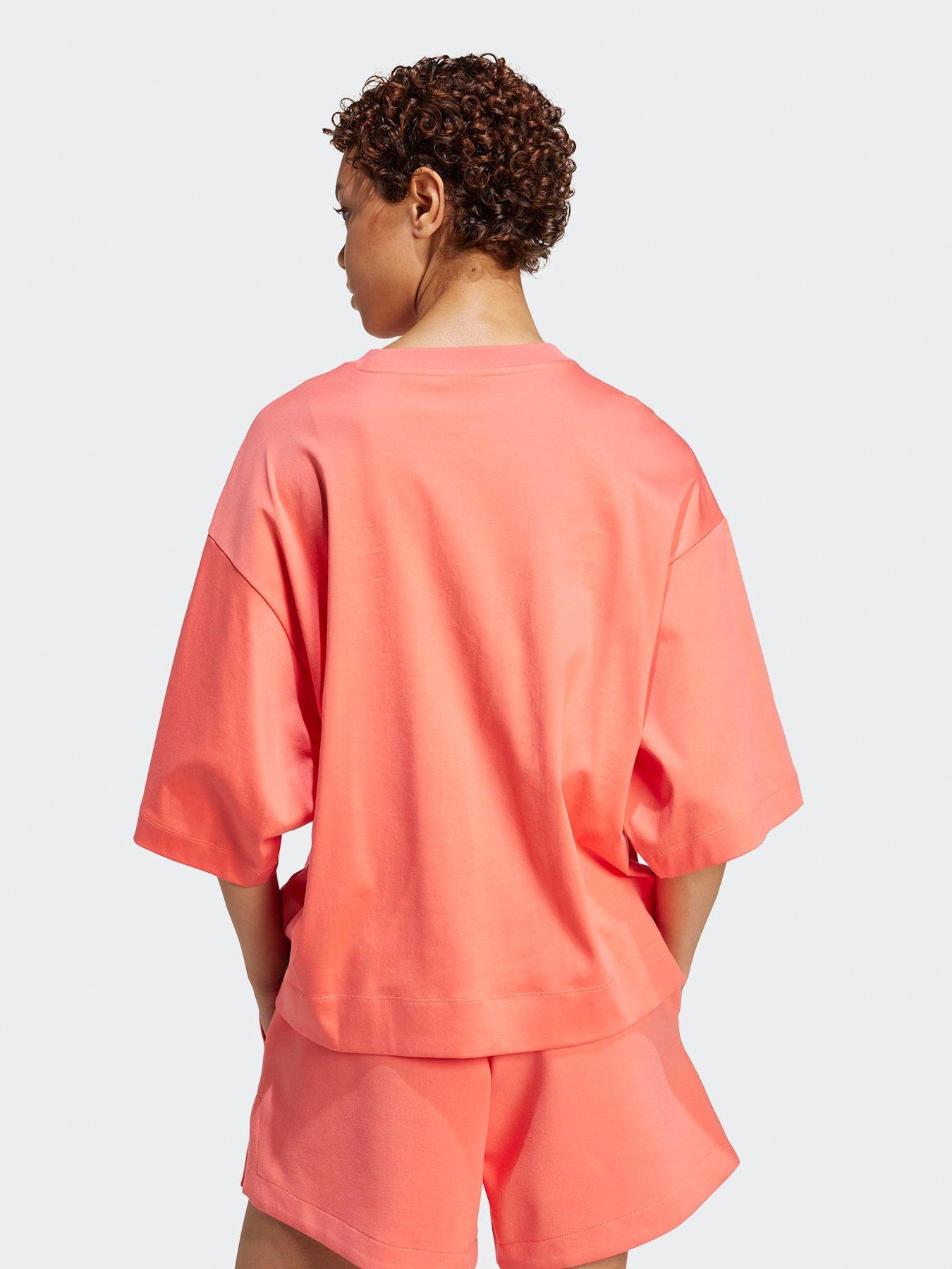 Image 2 of 6 of adidas Sportswear Women's All Szn Soft Lux Loose Tee - Pink