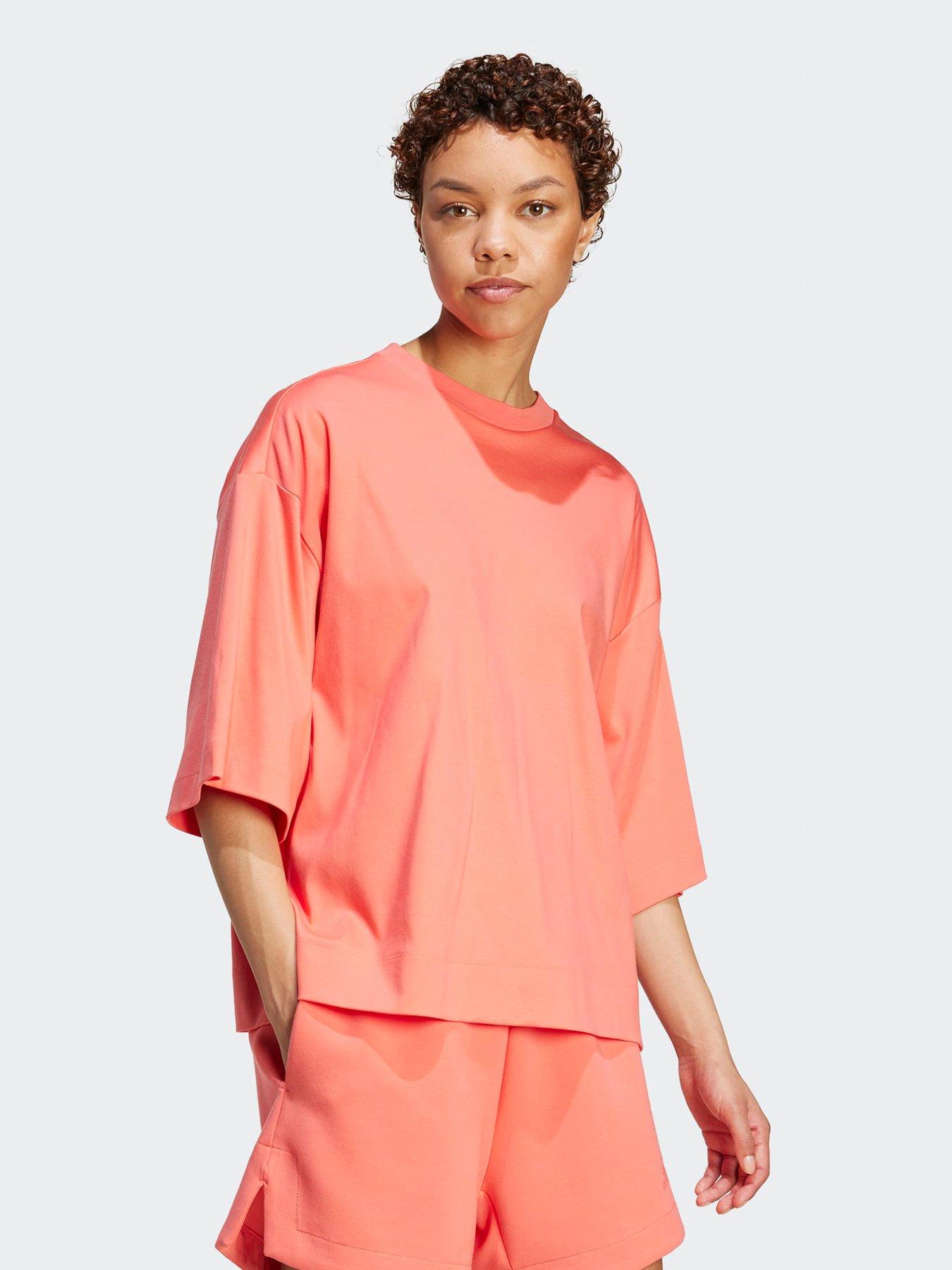 Image 3 of 6 of adidas Sportswear Women's All Szn Soft Lux Loose Tee - Pink