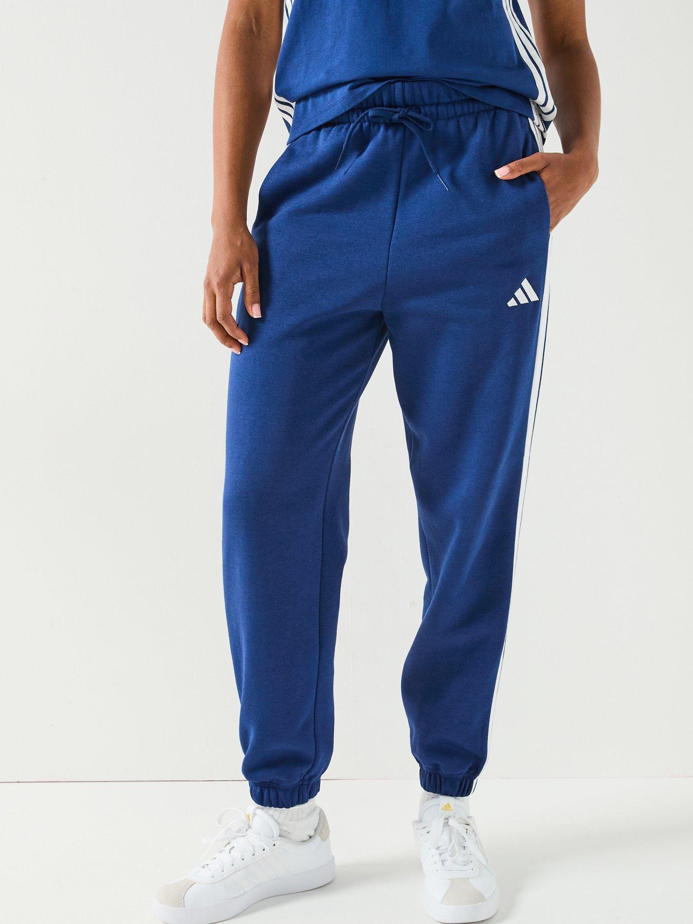 adidas Sportswear Women's Essentials 3-stripes Fleece Loose Pants