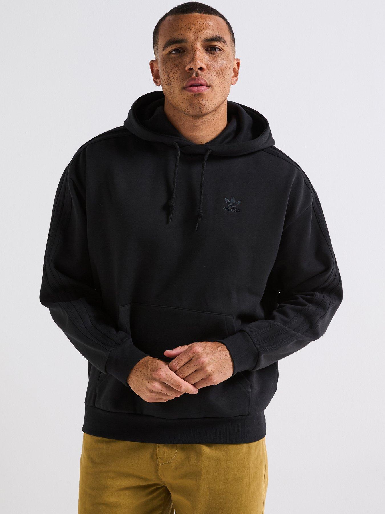 undefined Men's Adicolor Baggy Fit Hoodie - Black
