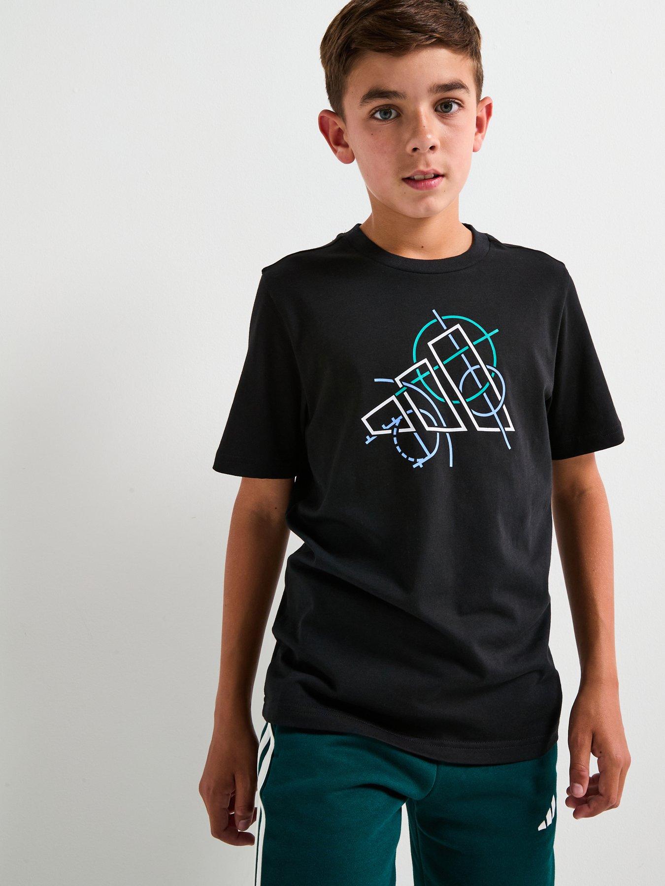 undefined Junior Unisex Graphic T-shirt-black