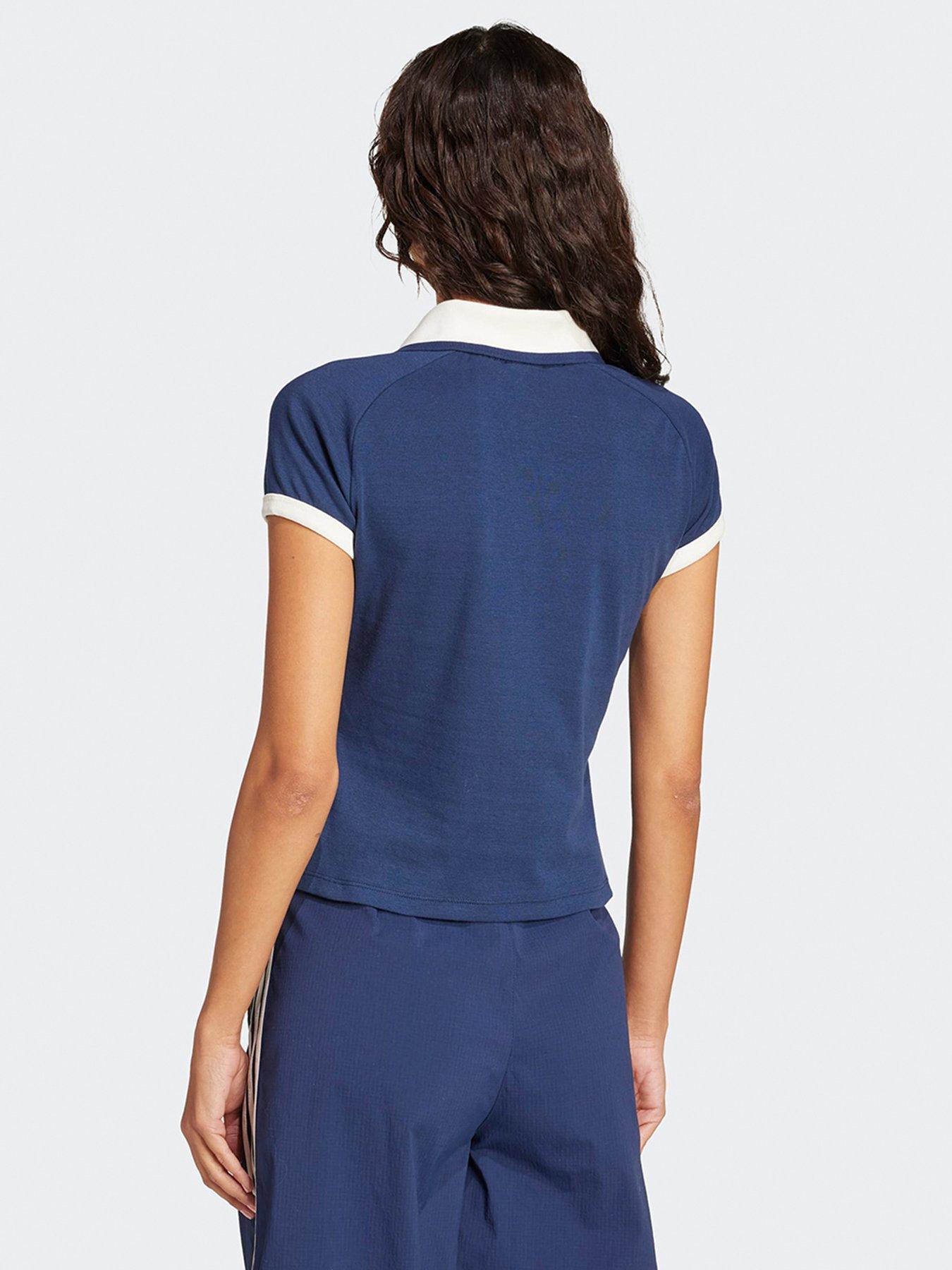 Image 2 of 6 of adidas Originals Women's Polo Shirt - Blue