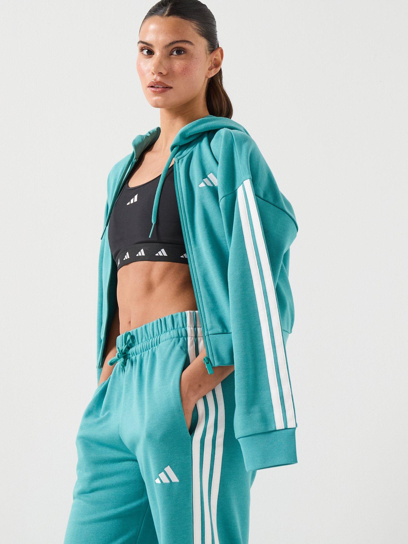 adidas Sportswear Women's Essentials 3-Stripes French Terry Joggers ...
