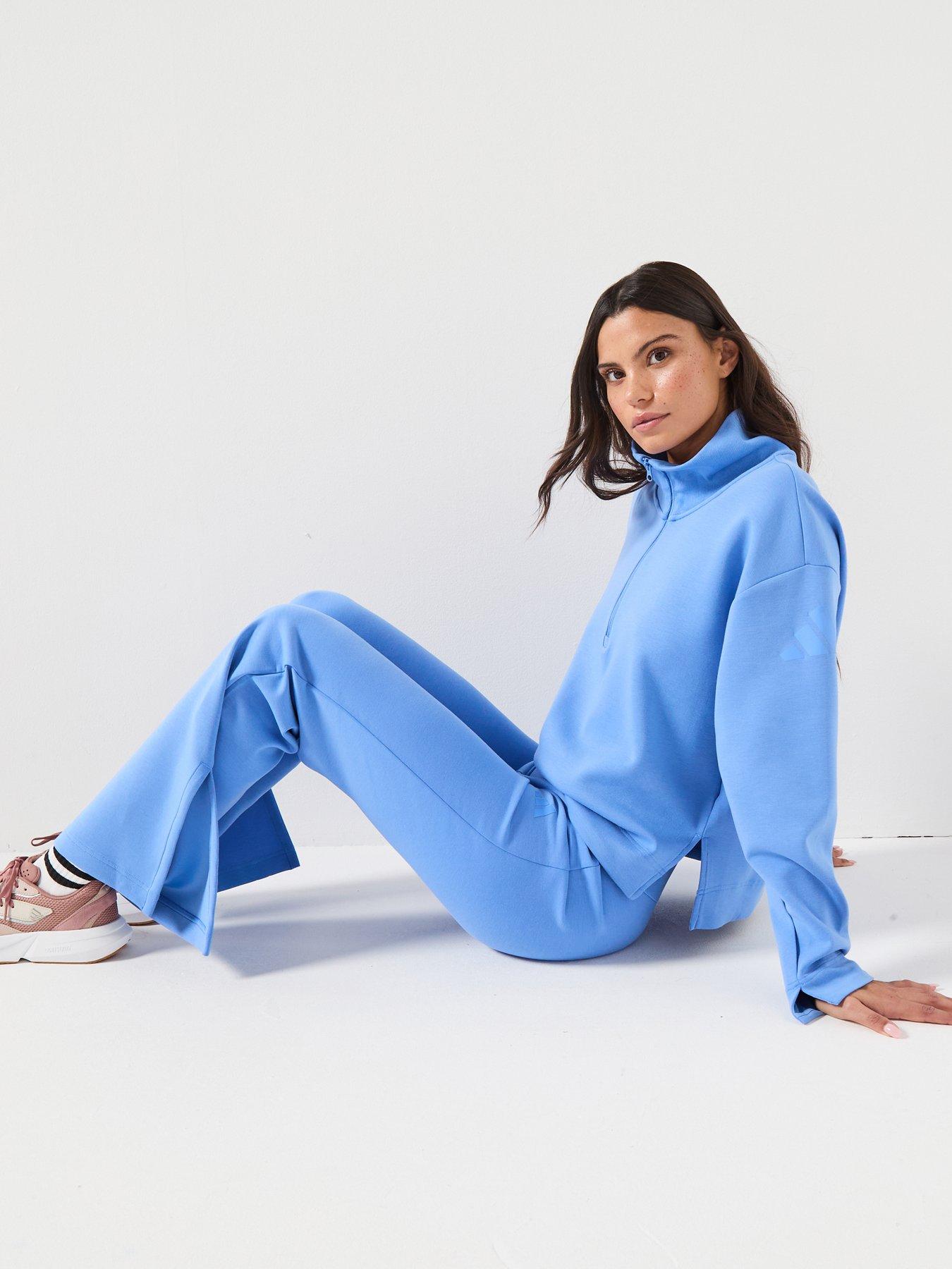 adidas Sportswear Women's All Szn Soft Lux Flared Pants - Blue | Very