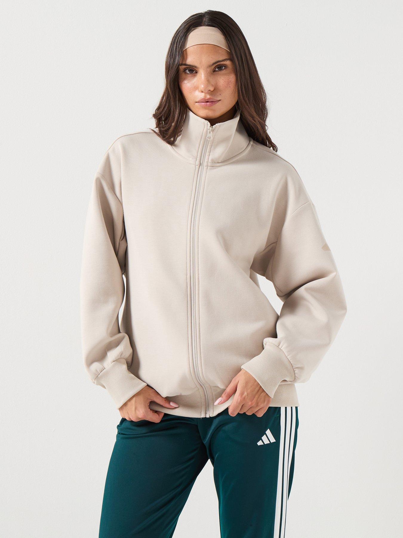 adidas Sportswear Women's All Szn Soft Lux Loose Full-Zip - Grey