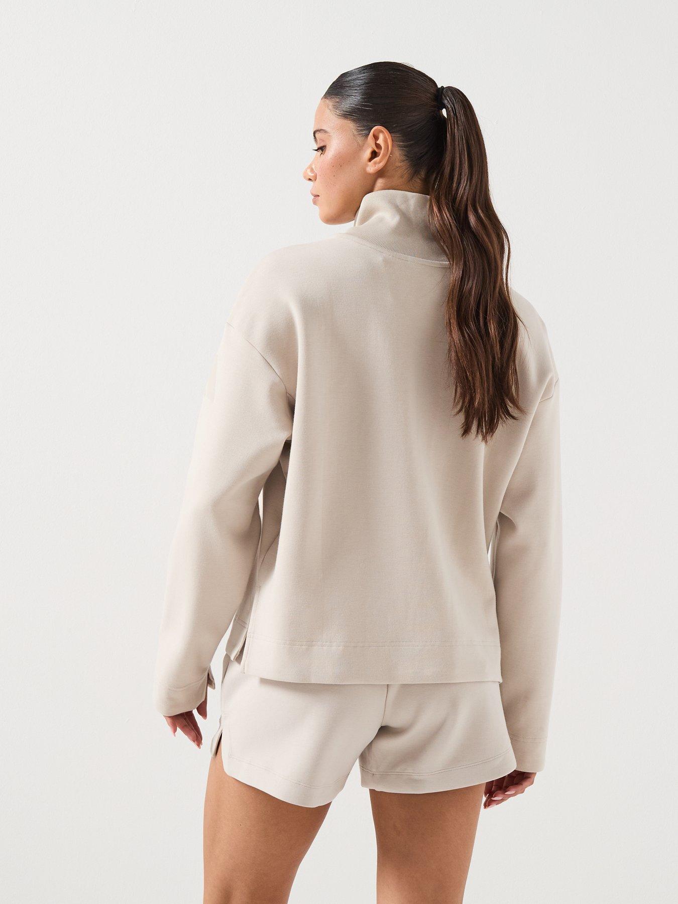 adidas Sportswear Women's All Szn Soft Lux Quarter Zip - Grey | Very