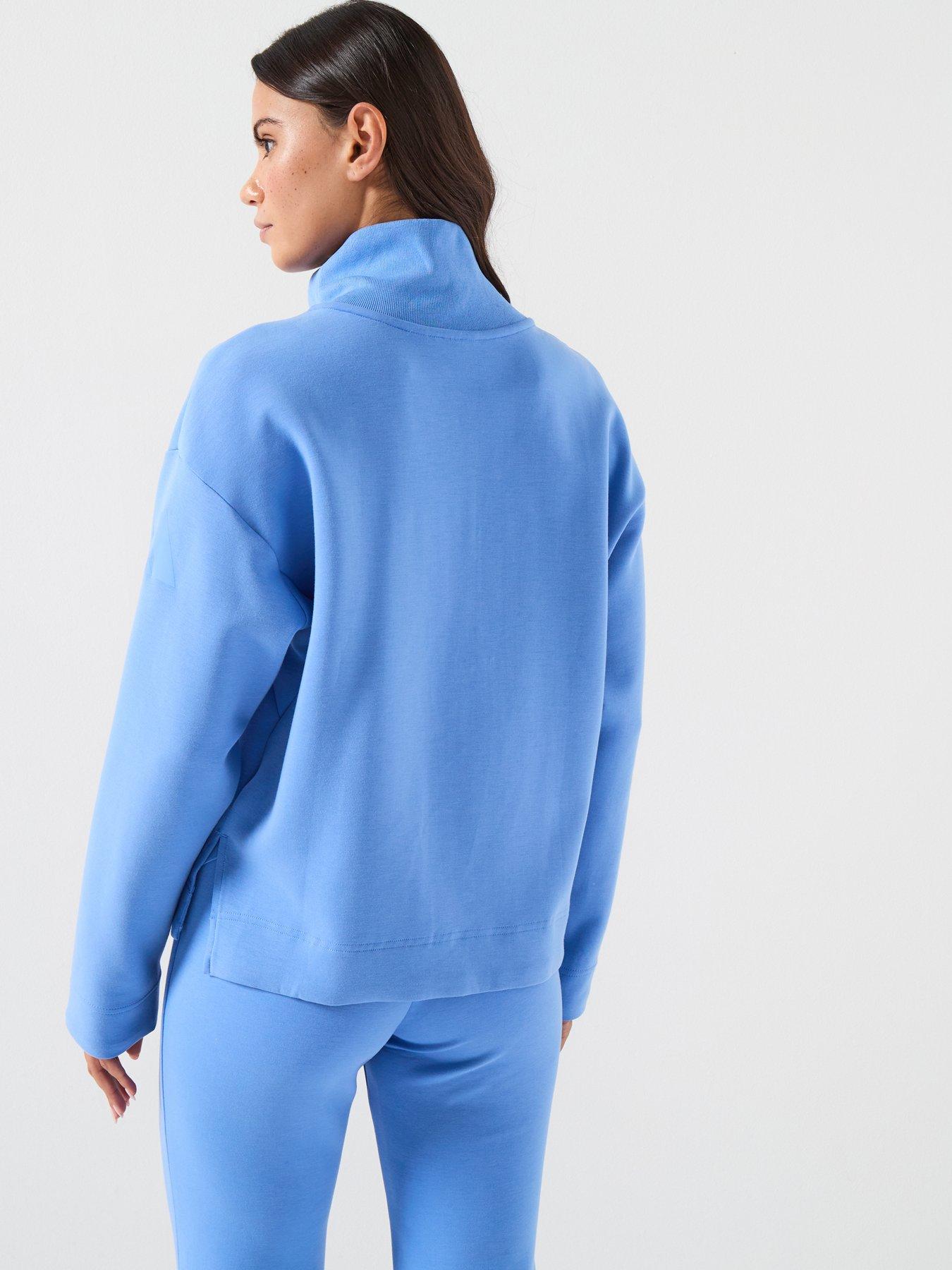adidas Sportswear Women's All Szn Soft Lux Quarter Zip - Blue | Very