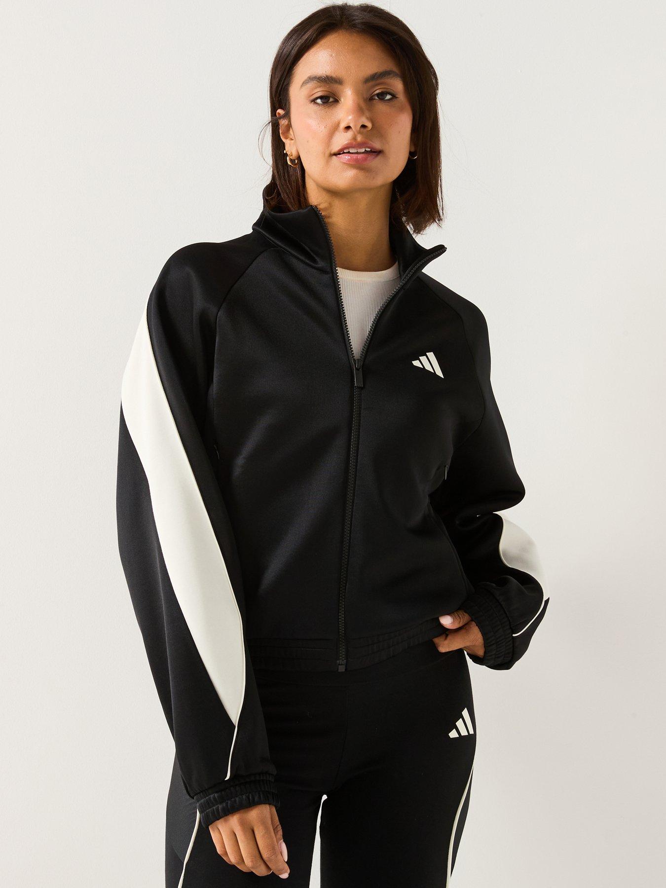 undefined Women's Stadium Track Top - Black