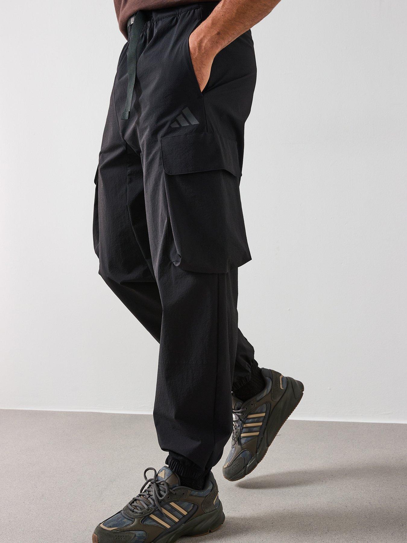 adidas Sportswear Men's City Tech Windbreaker Pants - Black