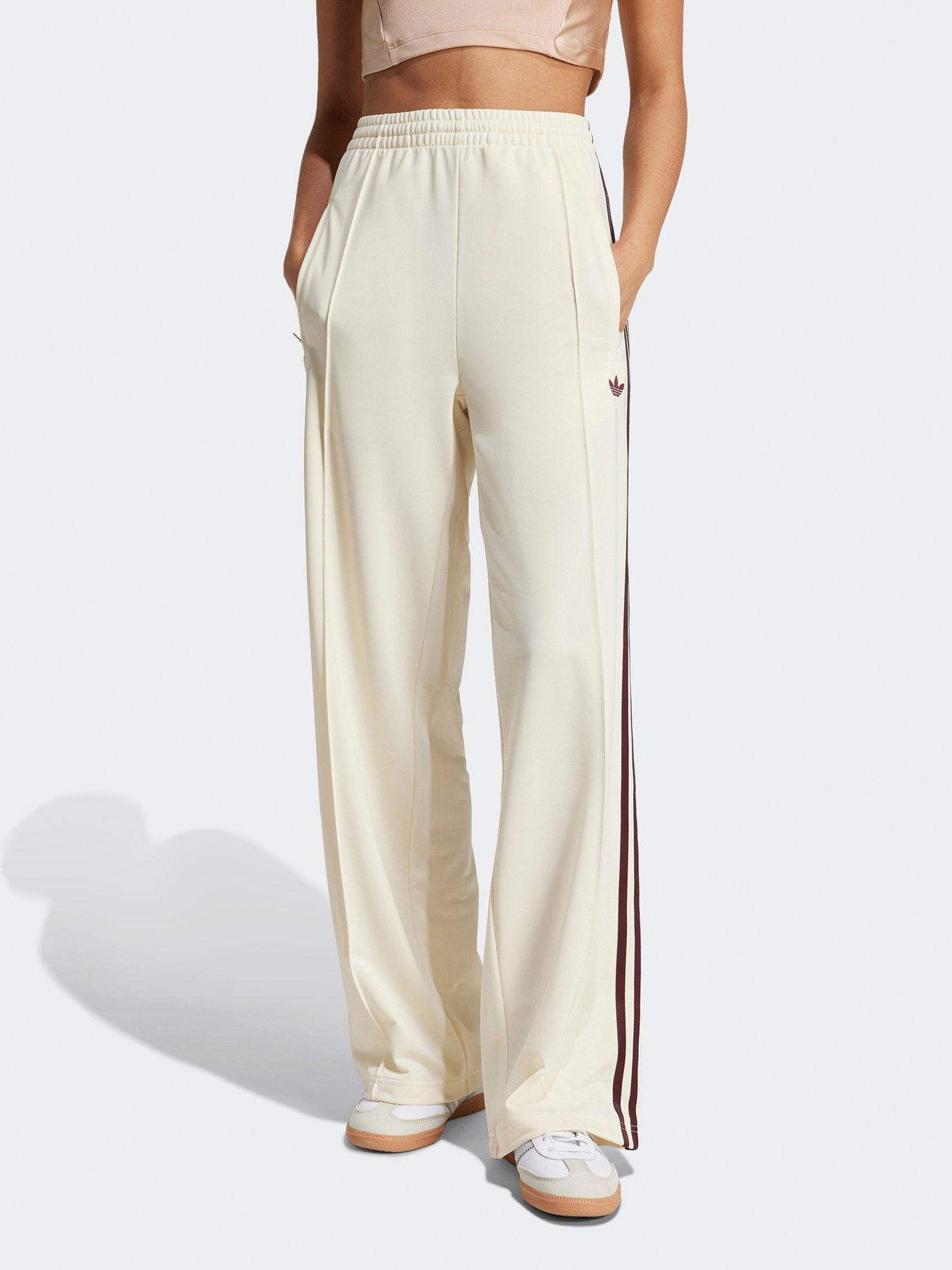 adidas Originals Womens Firebird Track Pants Cream Very
