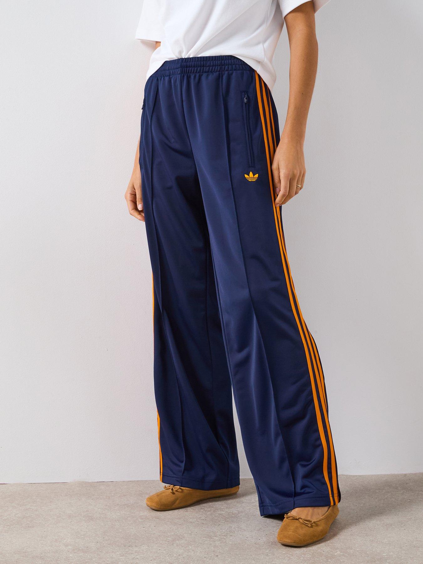 Adidas Originals Women'S Adicolor Firebird Tracksuit Bottoms - Blue