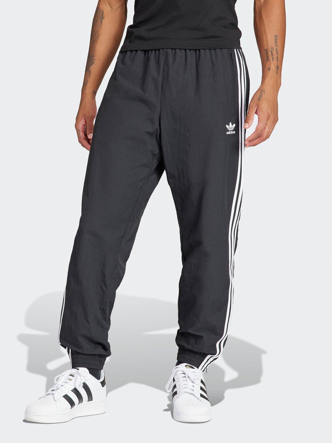 adidas Originals Men's Firebird Adicolor Woven Trackpant Black