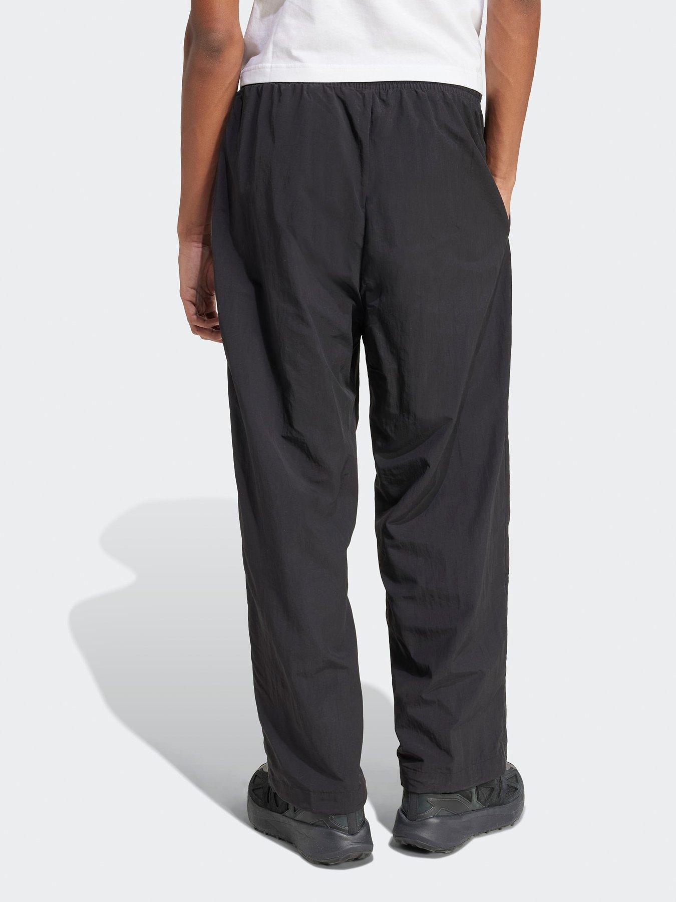 Image 2 of 6 of adidas Sportswear Men's Essential Small Logo Woven Open Hem Pant - Black