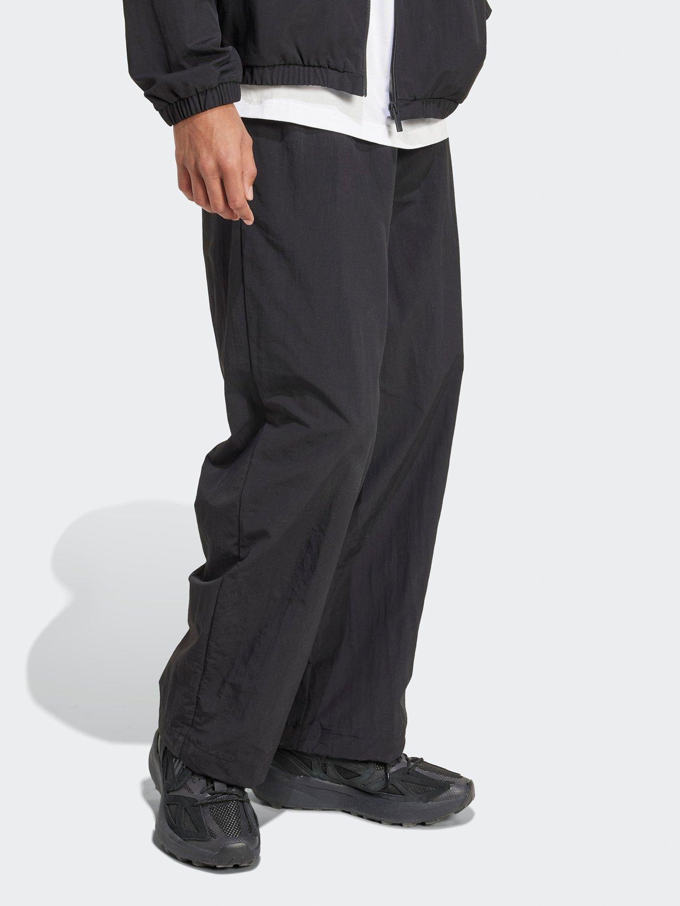 Image 3 of 6 of adidas Sportswear Men's Essential Small Logo Woven Open Hem Pant - Black