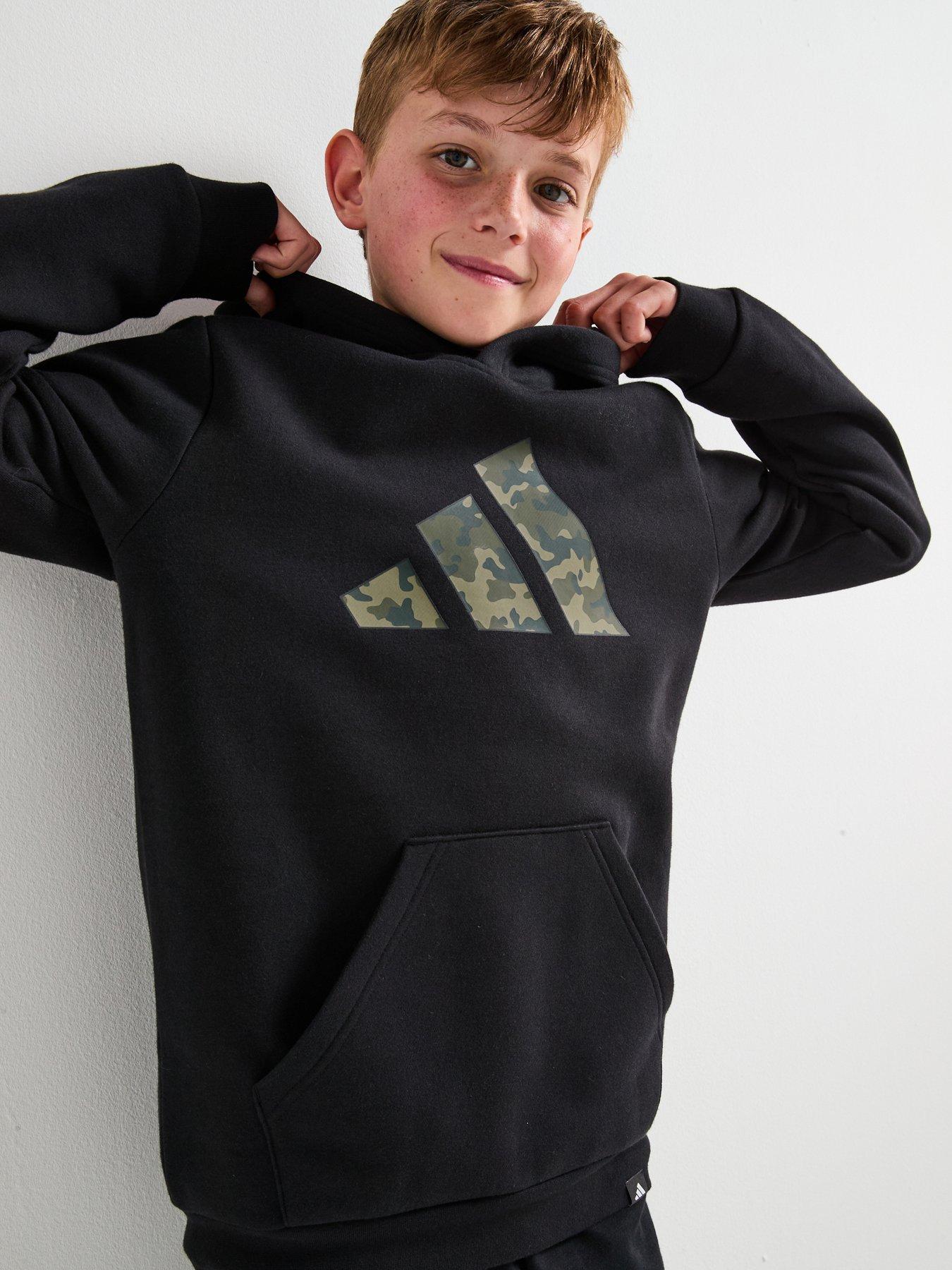 adidas Sportswear Junior Unisex Logo Hoodie-black