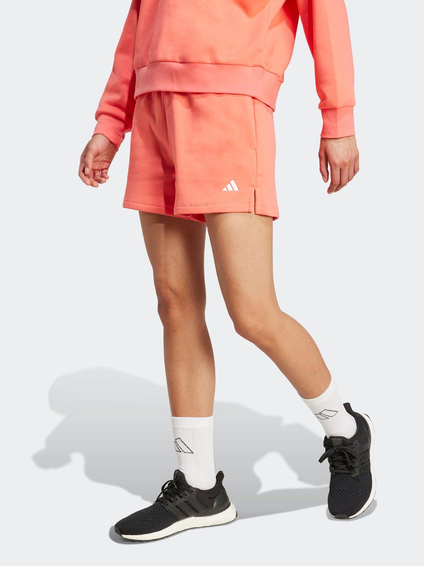 undefined Women's Essentials Small Logo Feel Cozy Shorts - Pink