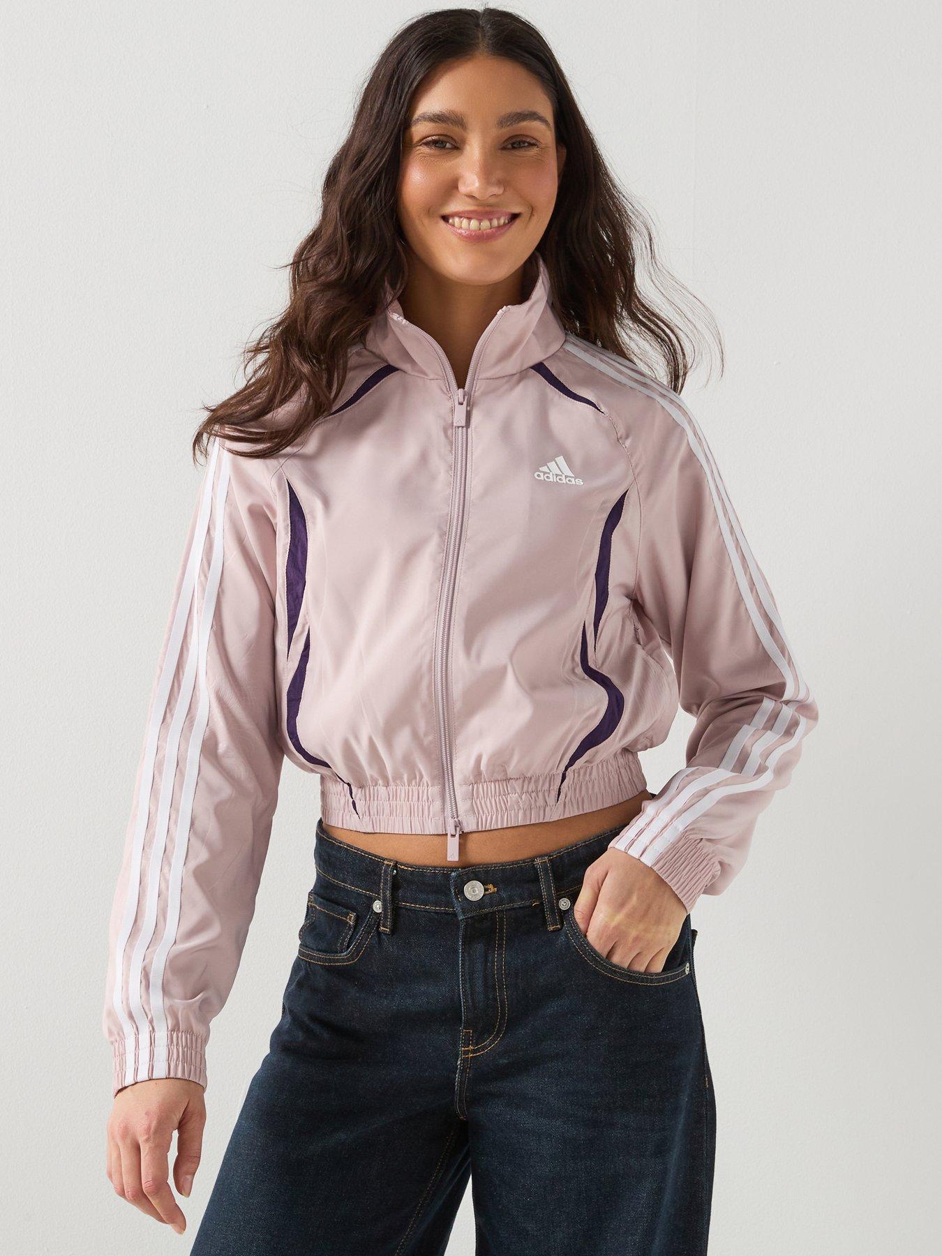 adidas Originals Womens Teamgeist Slim Tracksuit Top - Pink