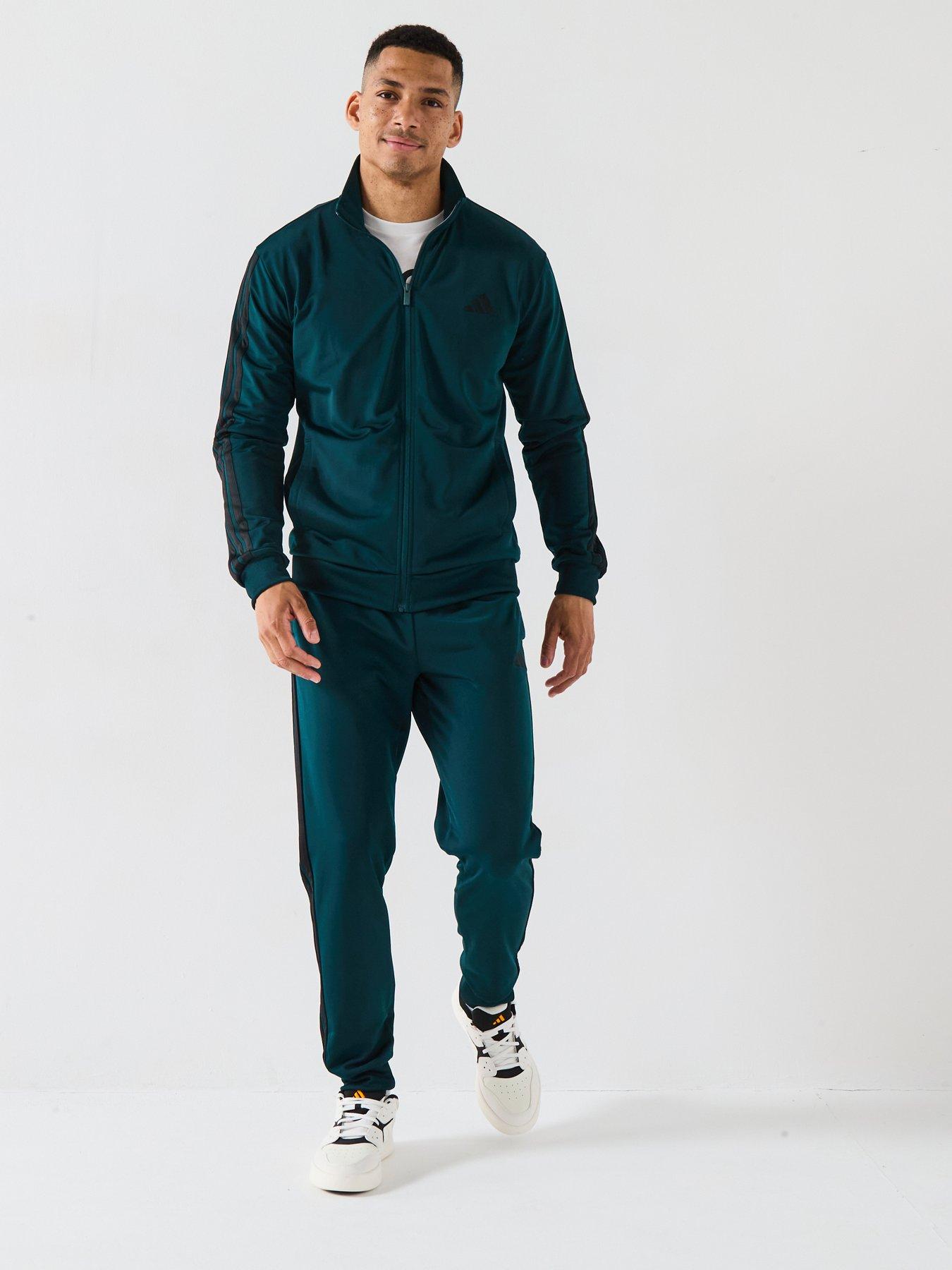 undefined Men's Sportswear 3-stripes Tricot Tracksuit - Green