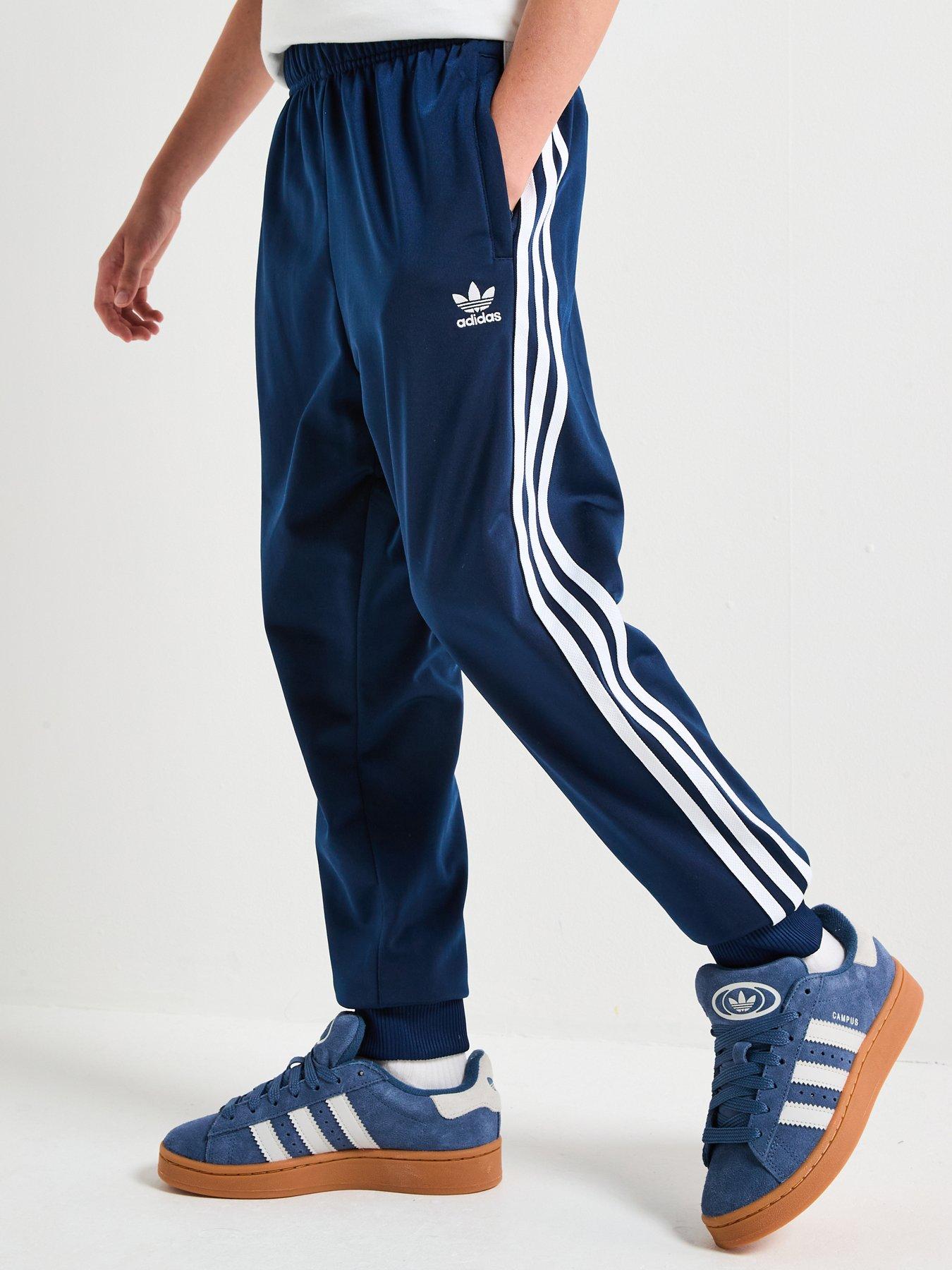 adidas Originals: Junior Unisex Sst Tracksuit Bottoms - Blue