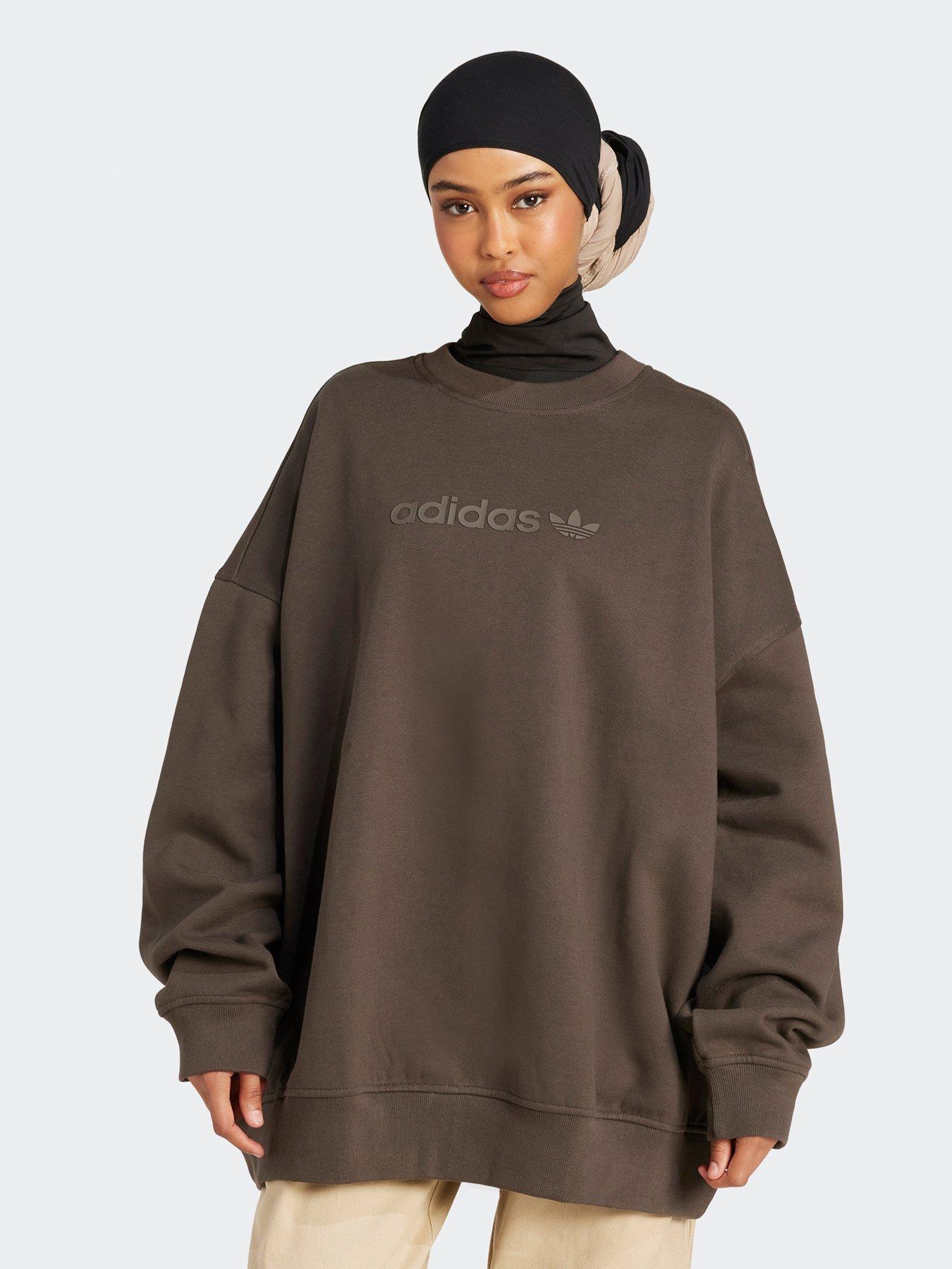 undefined Women's Essential Linear Crew - Green