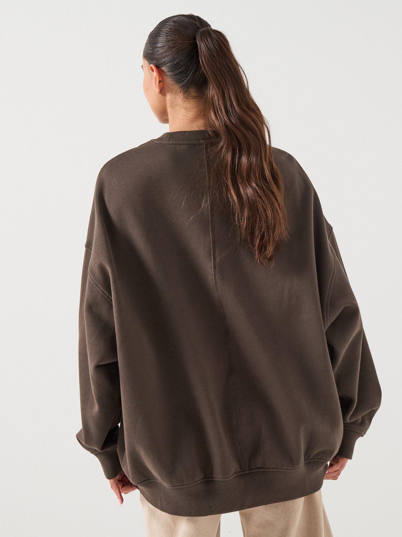 Image 5 of 5 of adidas Originals Women's Essential Linear Crew - Green