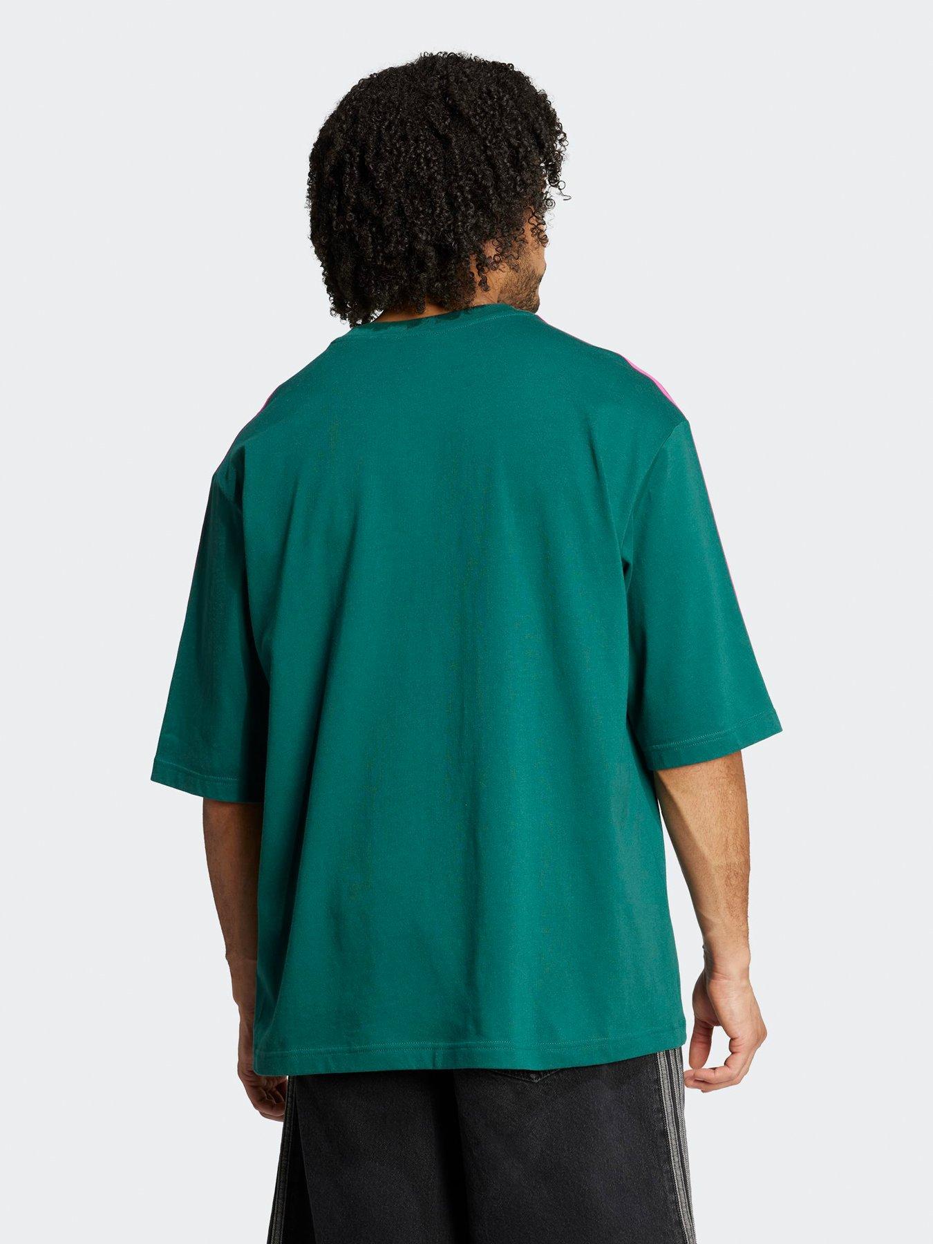 Image 2 of 6 of adidas Originals Men's Adicolor Oversized Tee - Green
