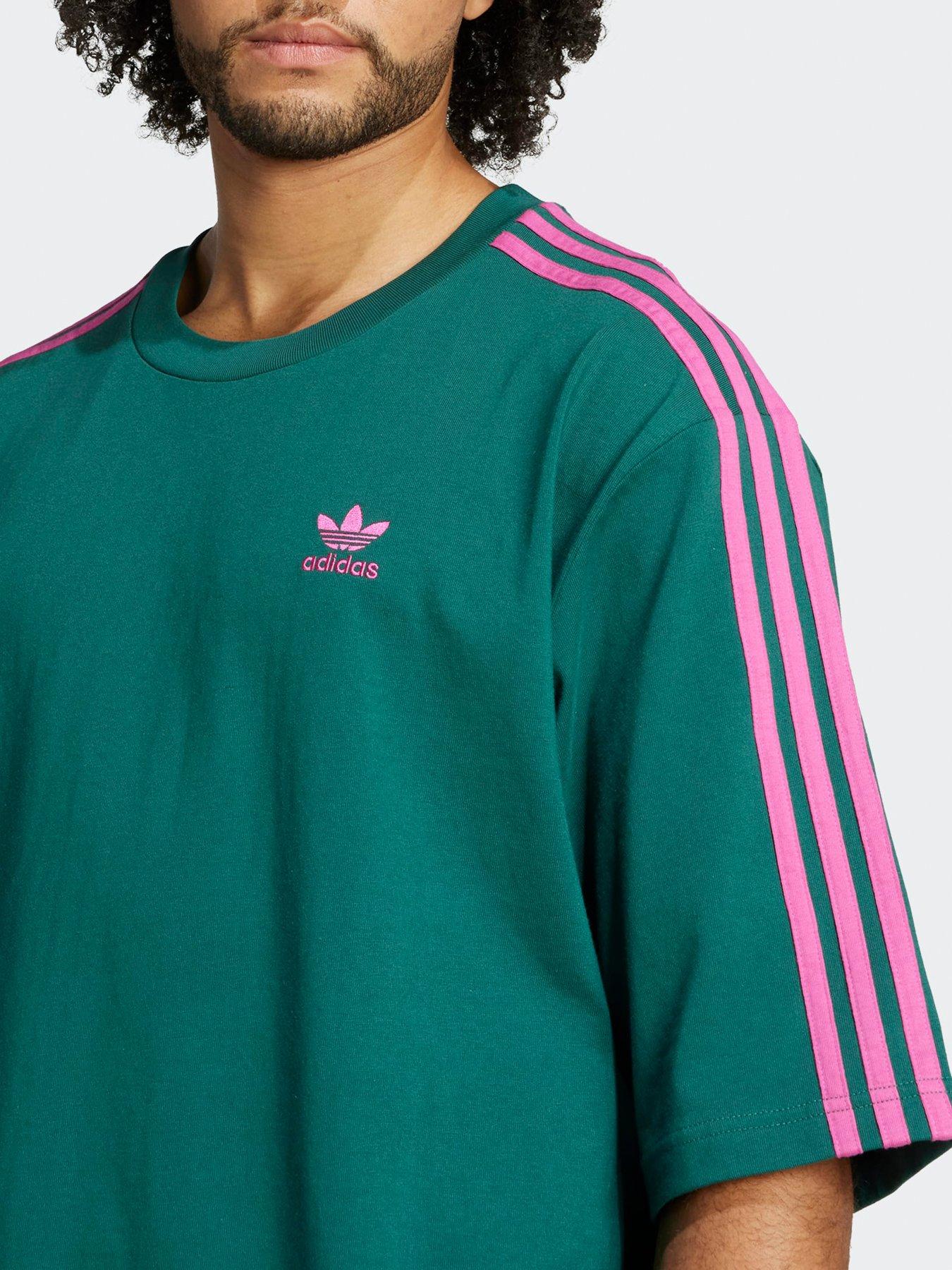 Image 4 of 6 of adidas Originals Men's Adicolor Oversized Tee - Green