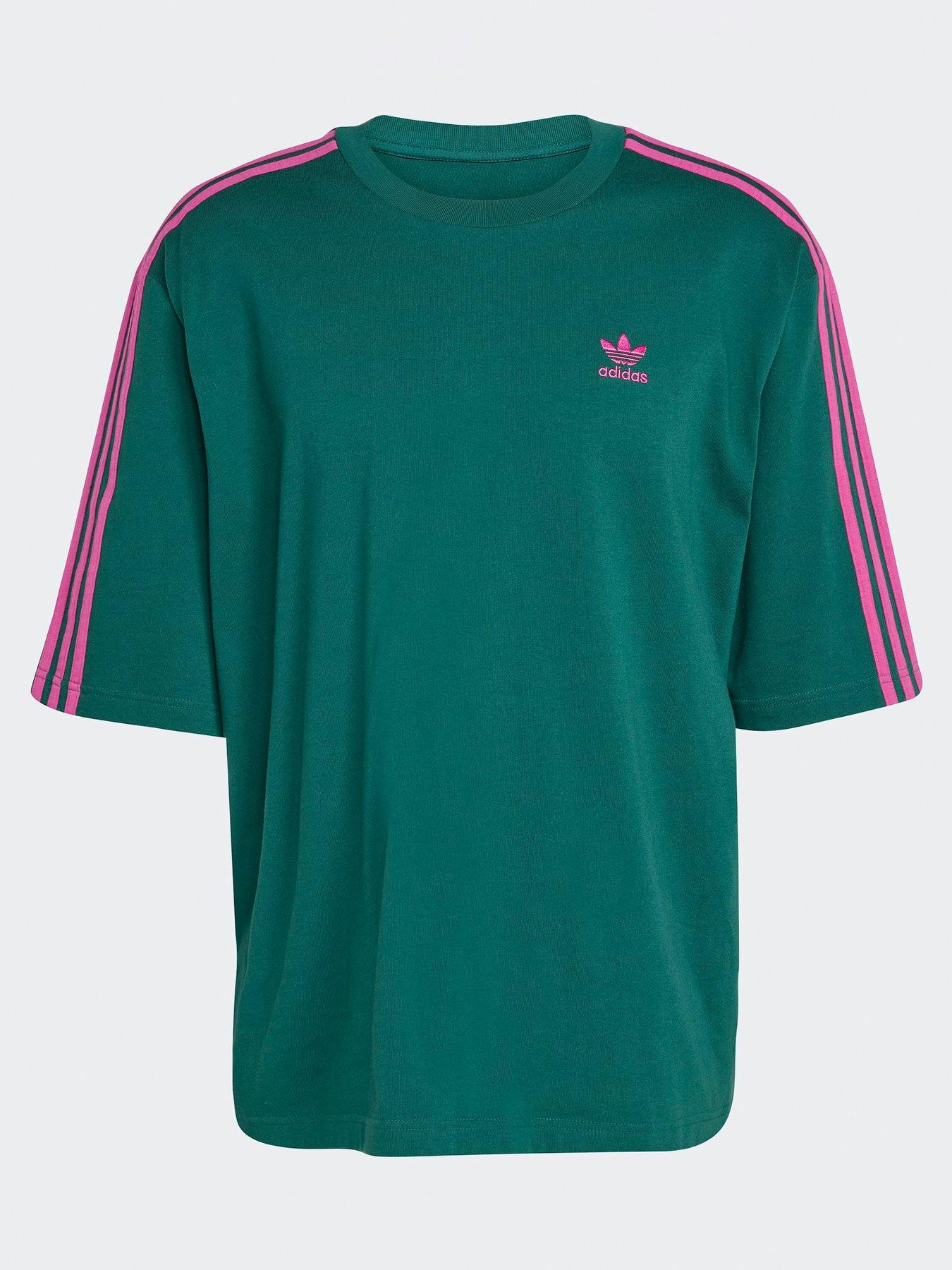 Image 6 of 6 of adidas Originals Men's Adicolor Oversized Tee - Green