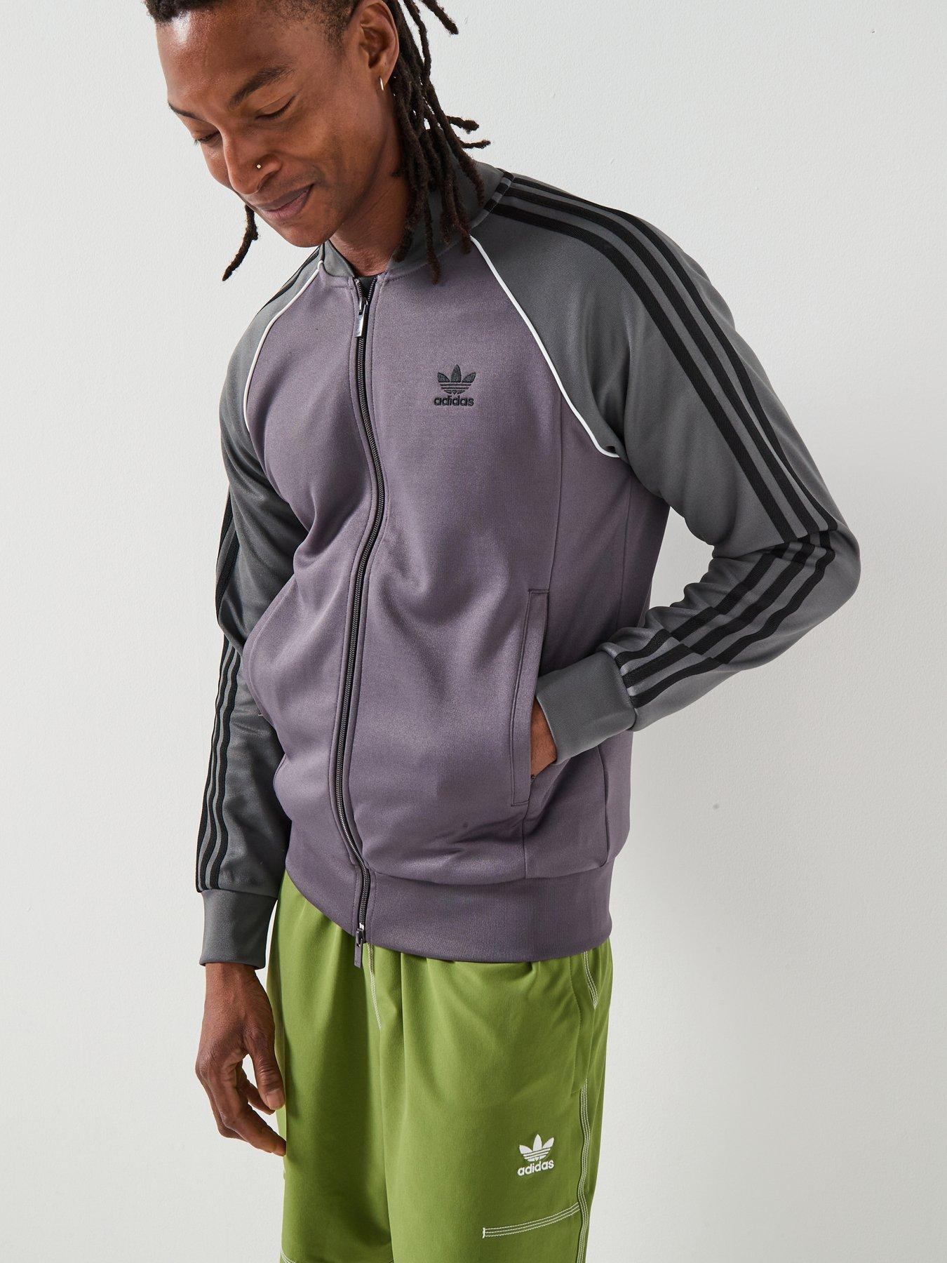 adidas Originals Men's Superstar Adicolor Classics Tracktop - Grey
