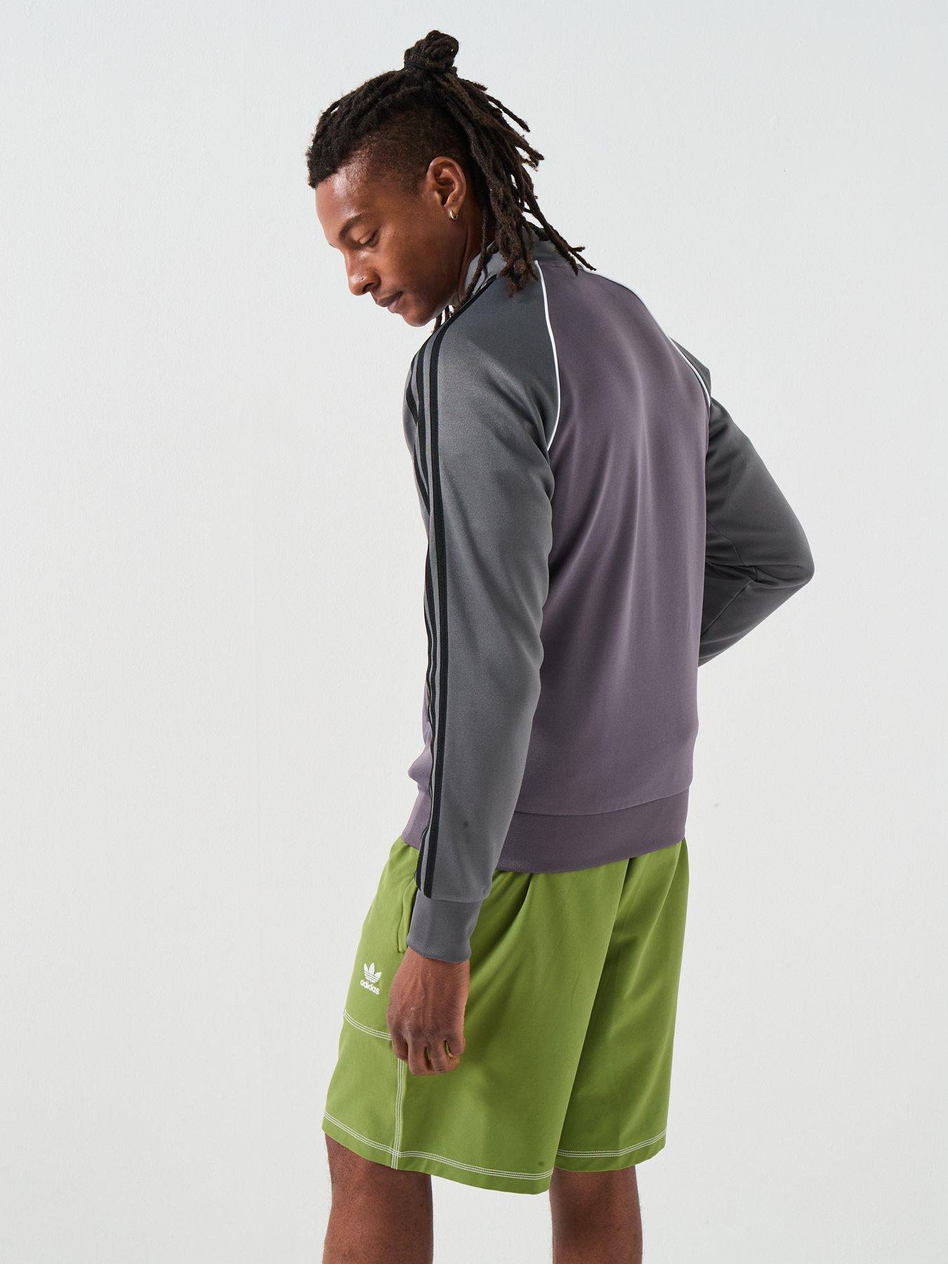 adidas Originals Men's Superstar Adicolor Classics Tracktop - Grey | Very