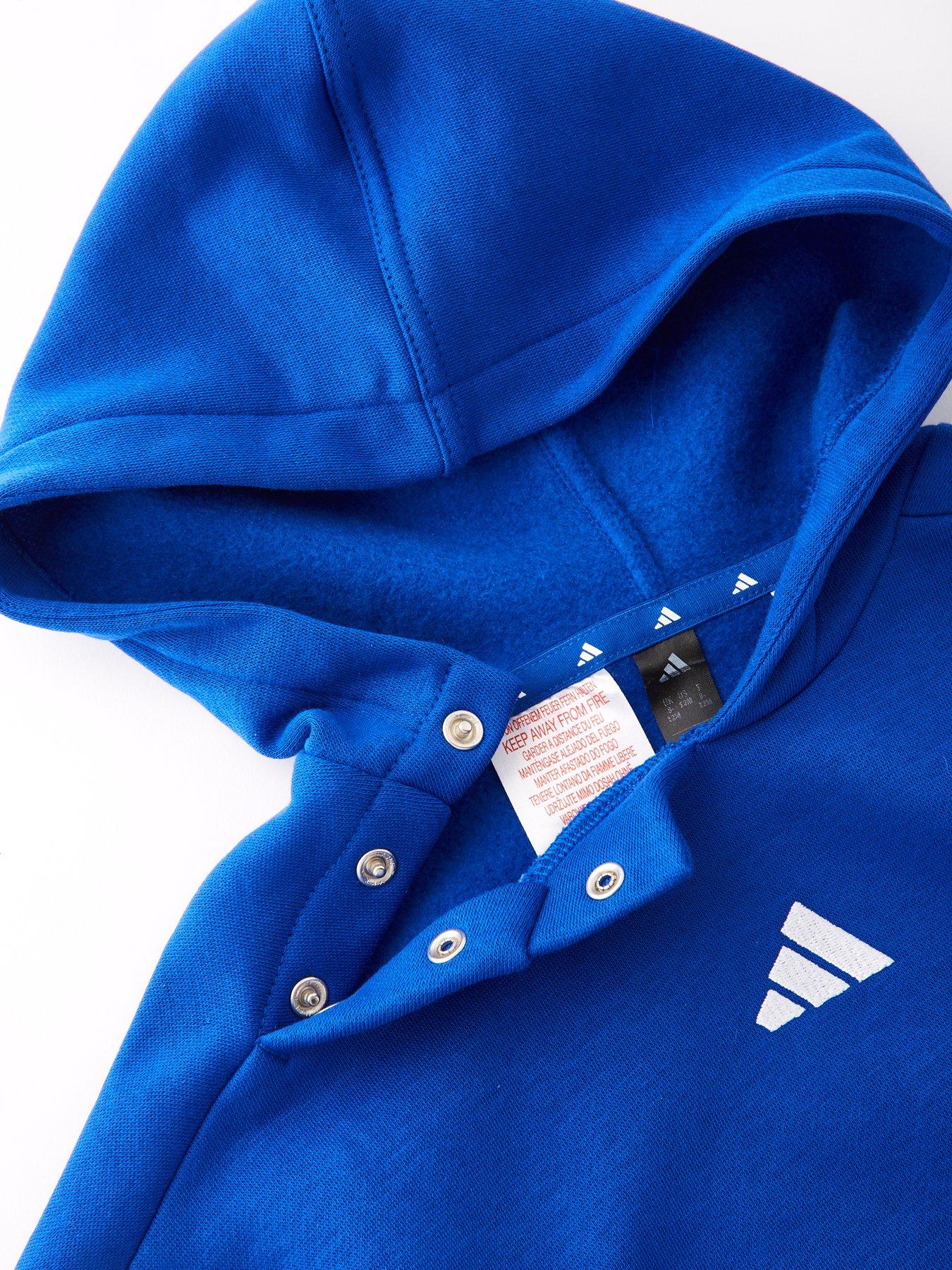 Image 5 of 5 of adidas Sportswear Infant Boys Essentials Jogger Set - Blue
