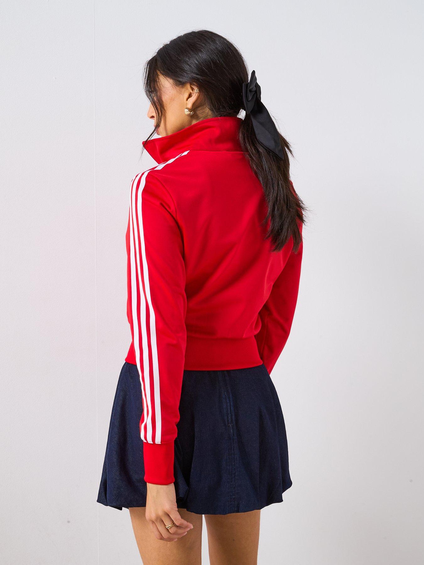 Image 2 of 4 of adidas Originals Women's Firebird Adicolor Track Top - Red