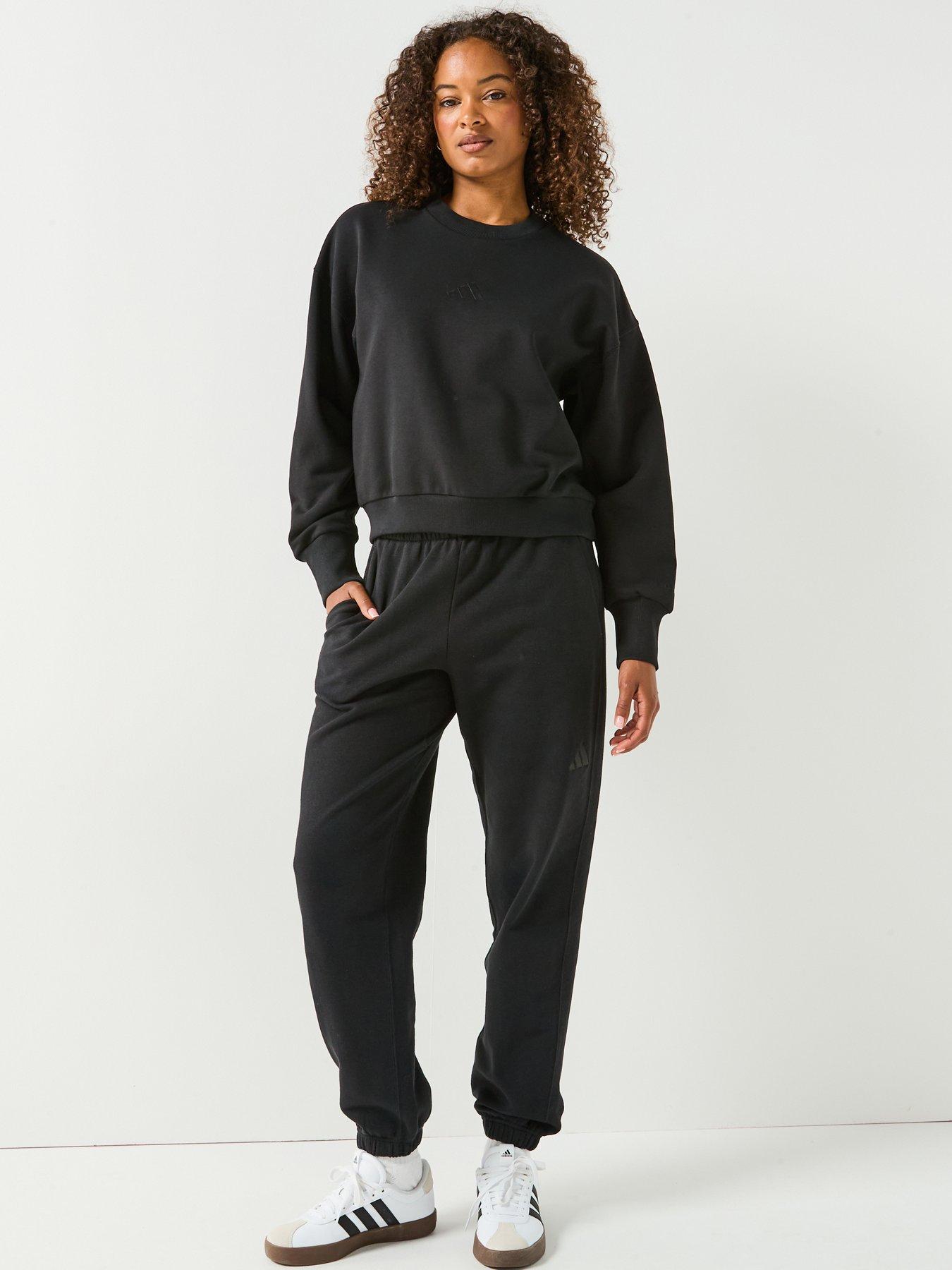 adidas Sportswear Women's All Szn Fleece Loose Sweatshirt - Black
