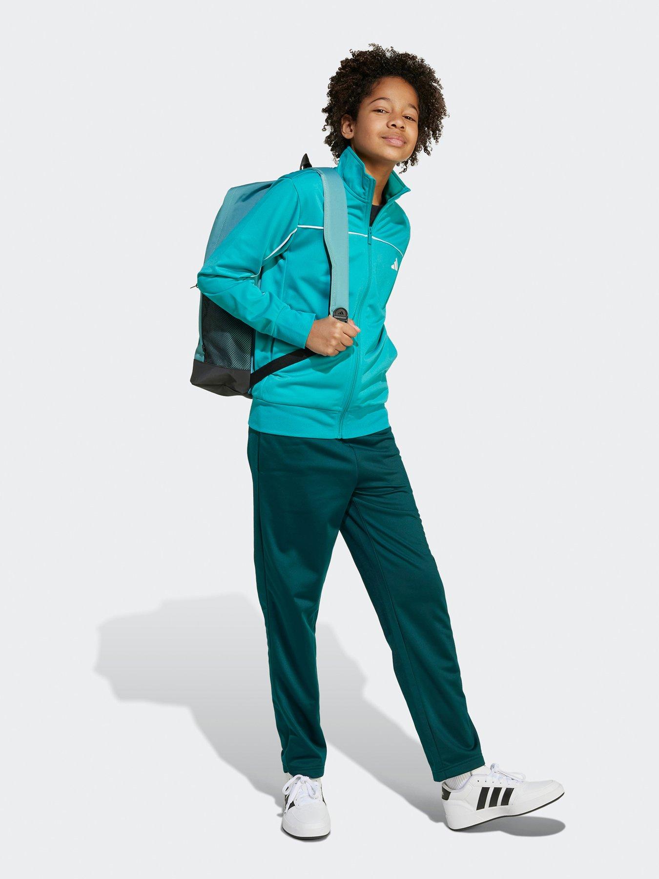 adidas Sportswear Junior Boys Tricot Tracksuit-green