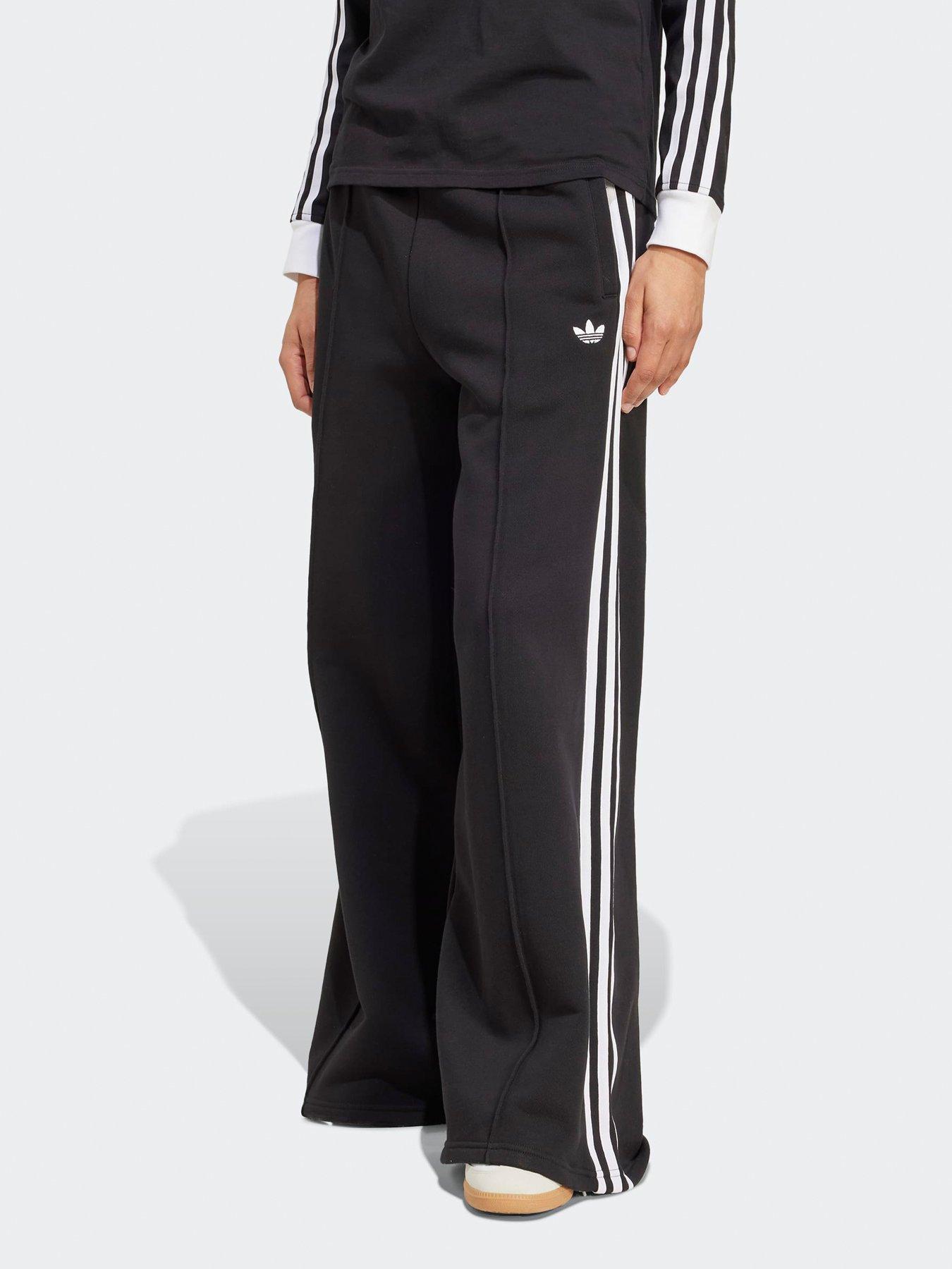 undefined Women's Three Stripe Pants - Black