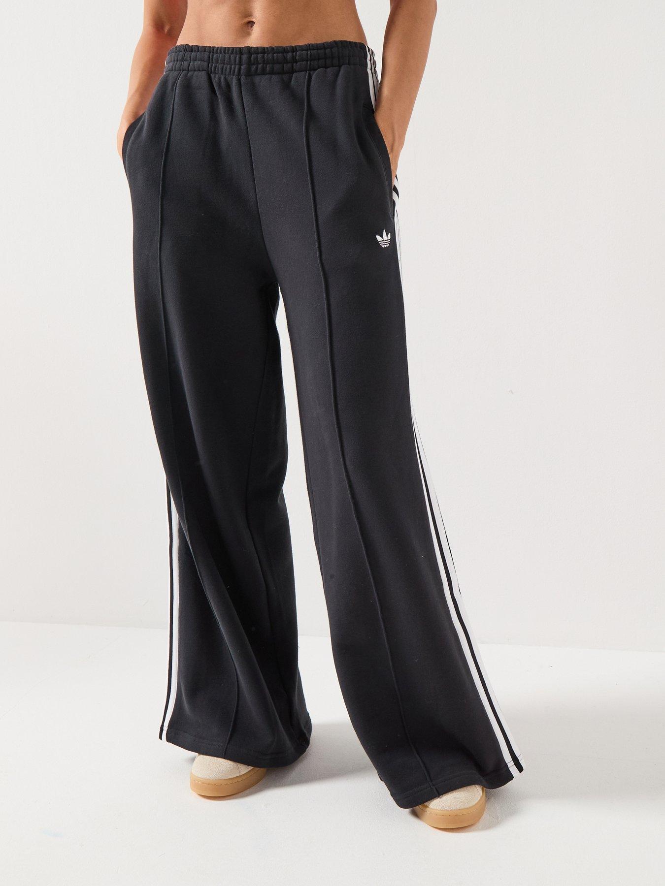 adidas Originals Women's Three Stripe Pants - Black